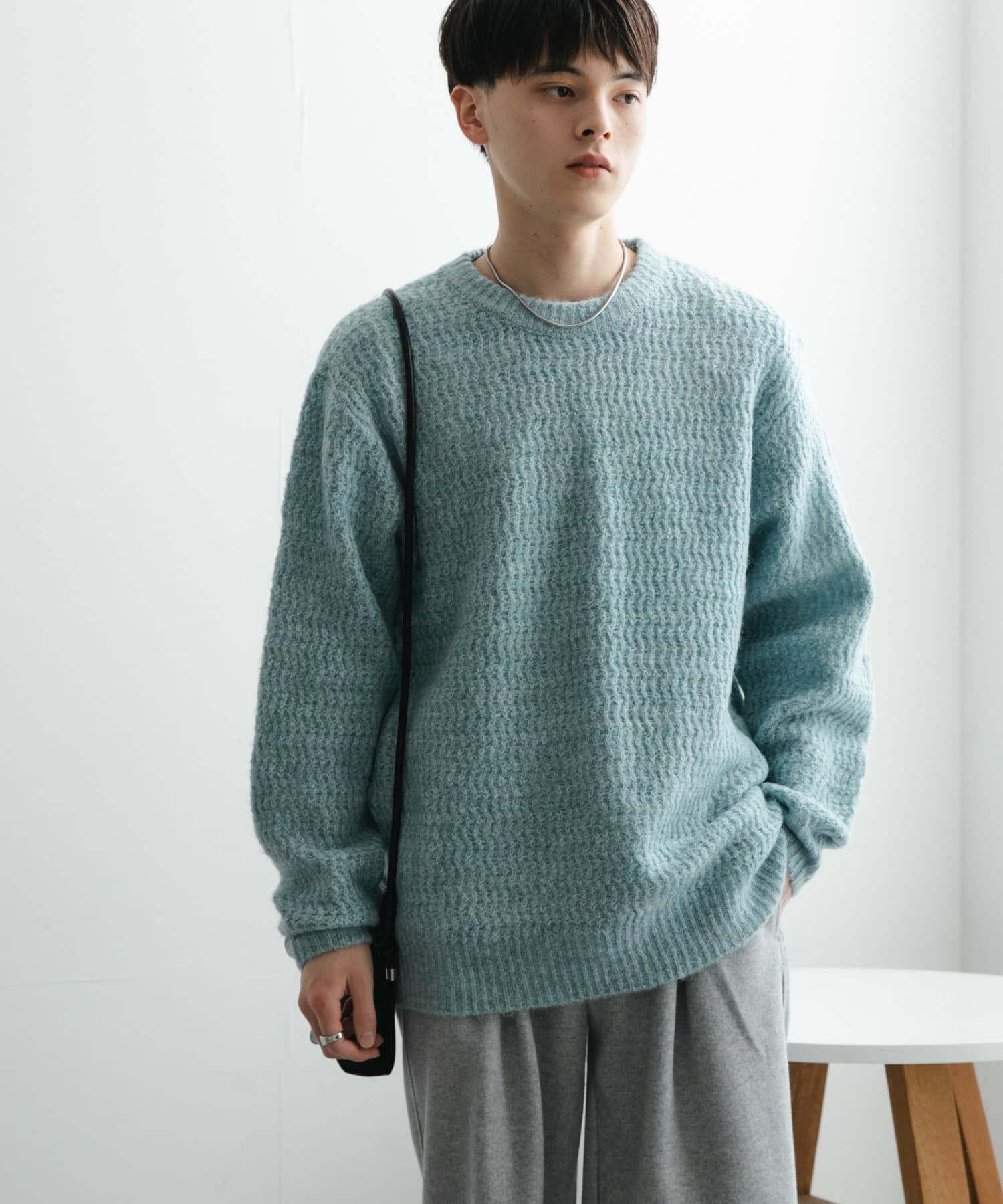 SENSE OF PLACE by URBAN RESEARCH「『ユニセックス』ローゲージカラーニット」|ニット・セーター|