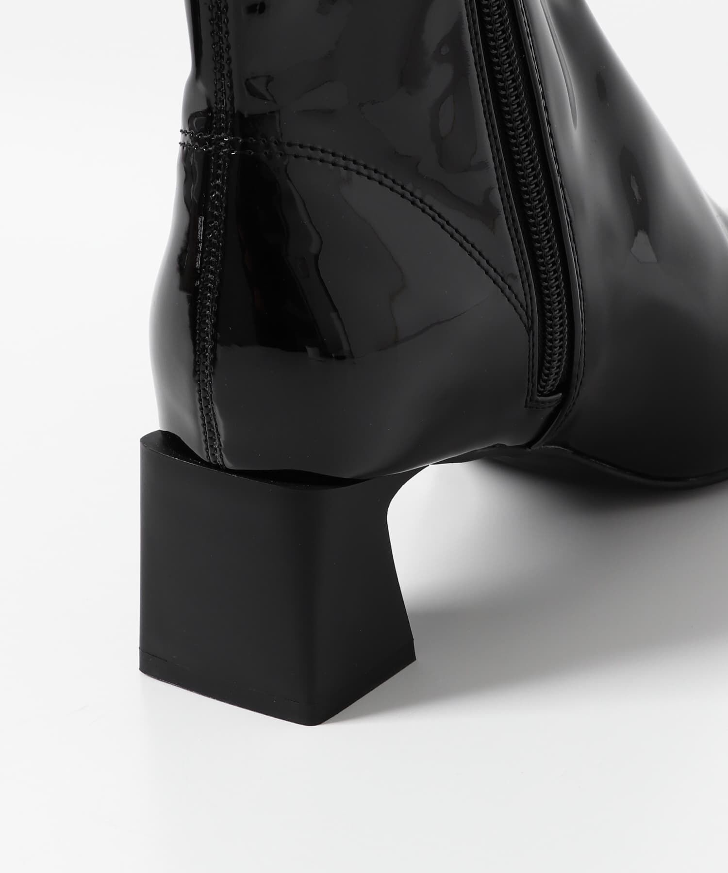 SENSE OF PLACE by URBAN RESEARCH「『抗菌』『消臭』スクエアトゥエナメルブーツ」|ショートブーツ|