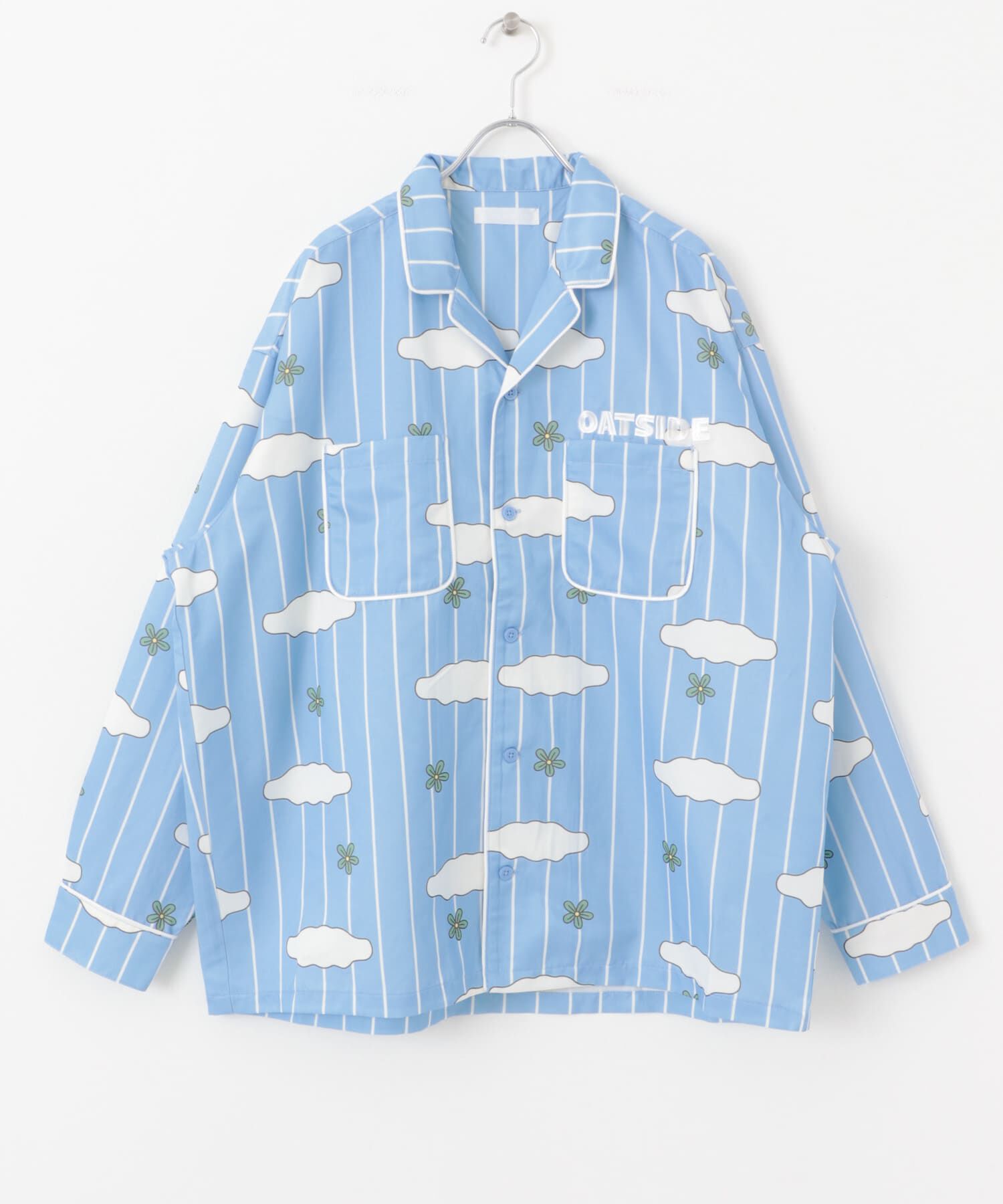 SENSE OF PLACE by URBAN RESEARCH「『別注』OATSIDE&times;SENSE OF PLACE　オープンカラーシャツ」|シャツ・ブラウス|