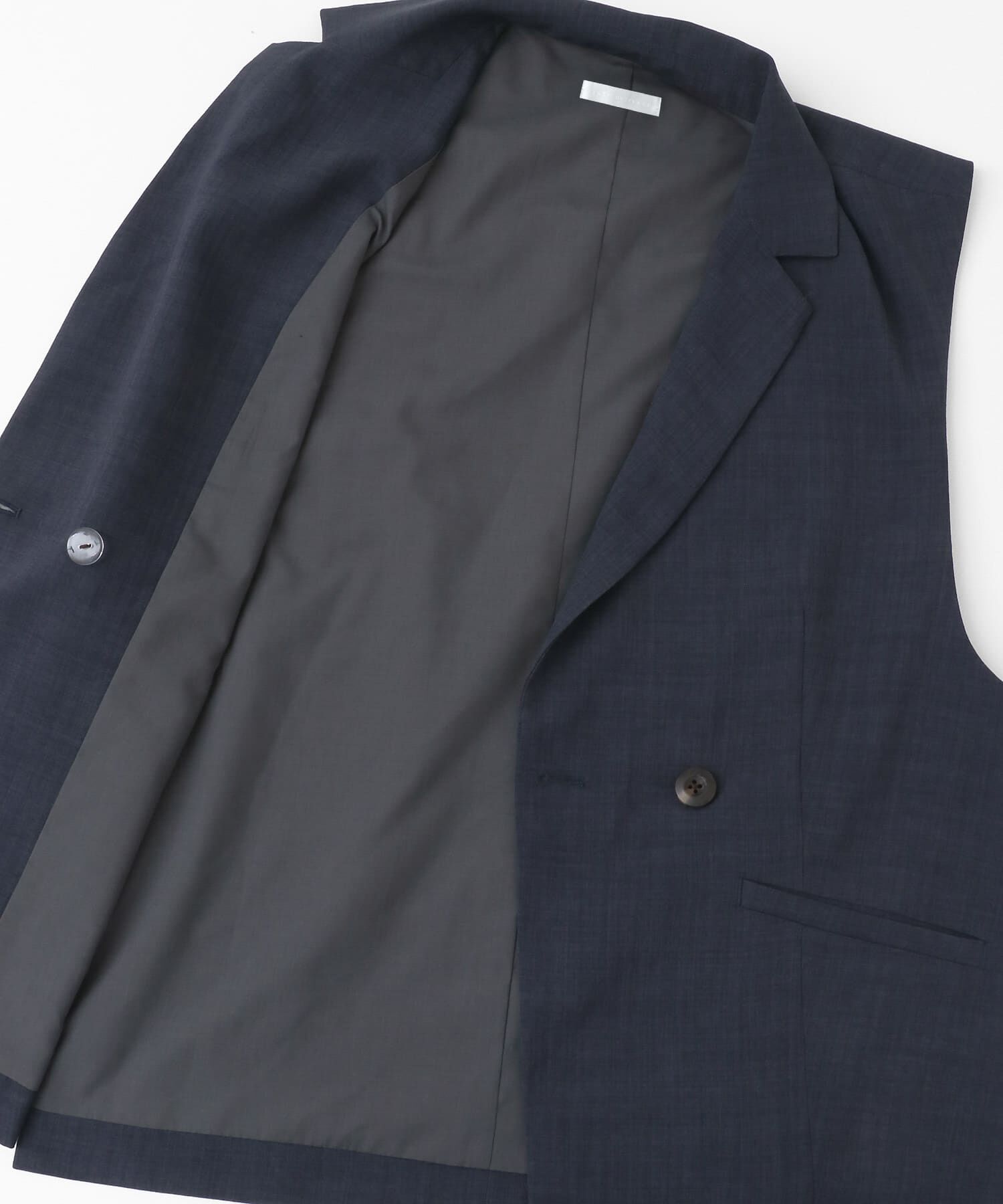 SENSE OF PLACE by URBAN RESEARCH「『UR TECH DRYLUXE』リネンライクサイドベルトジレ」|ベスト・ジレ|