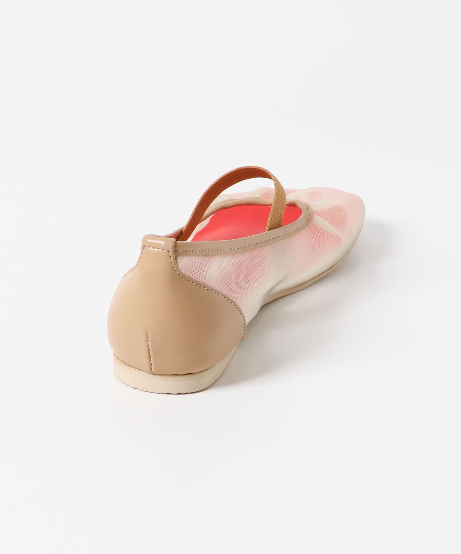 SENSE OF PLACE by URBAN RESEARCH「オブリークトゥメッシュフラットシューズ」|パンプス|