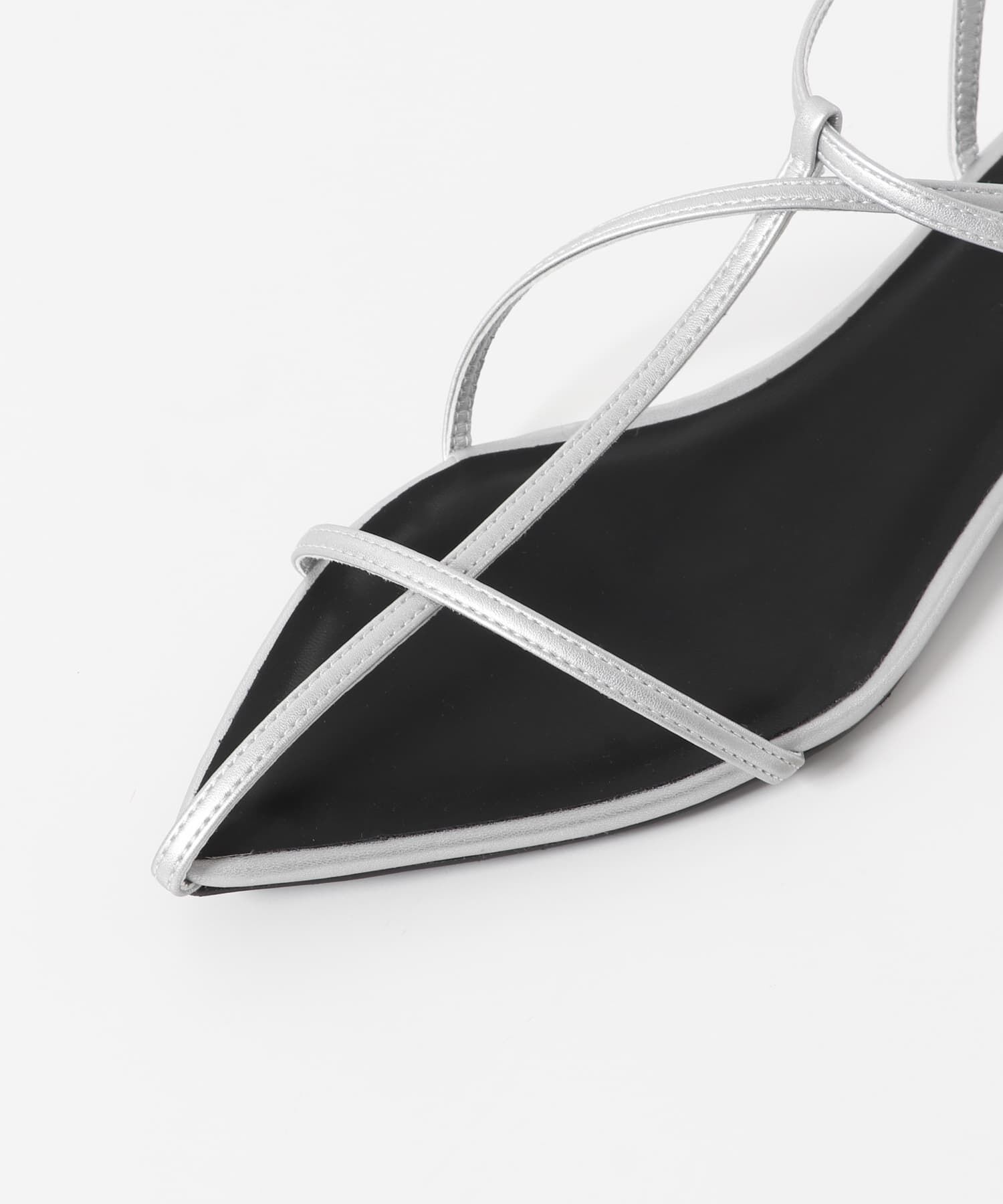 SENSE OF PLACE by URBAN RESEARCH「ポインテッドナローストラップサンダル」|サンダル|