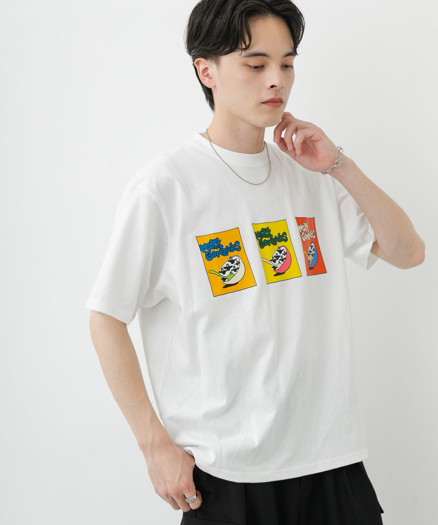 SENSE OF PLACE by URBAN RESEARCH「『別注』Mark Gonzales&times;SENSE OF PLACE　S/S T-SHIRTS B」|Tシャツ・カットソー|