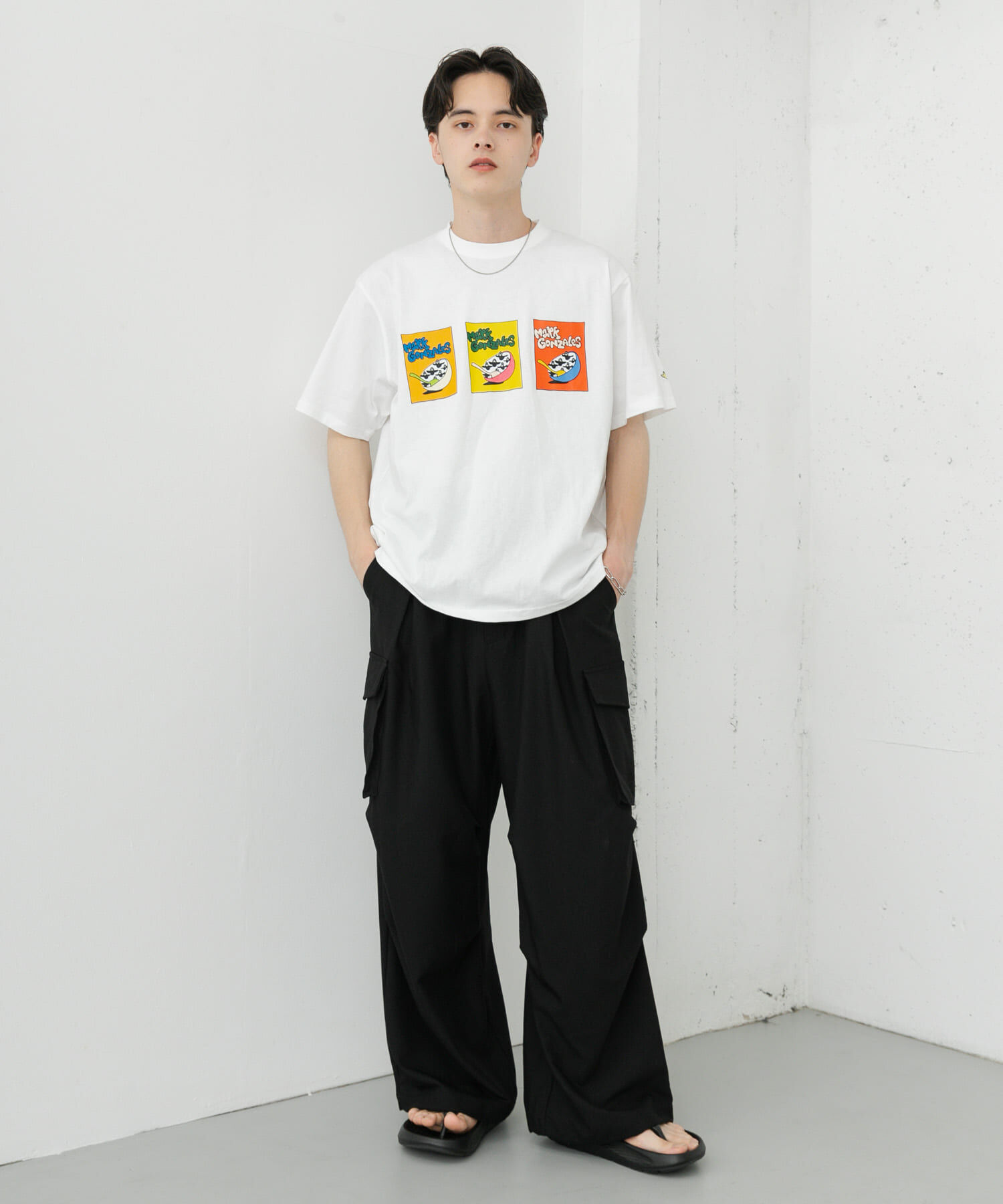 SENSE OF PLACE by URBAN RESEARCH「『別注』Mark Gonzales&times;SENSE OF PLACE　S/S T-SHIRTS B」|Tシャツ・カットソー|