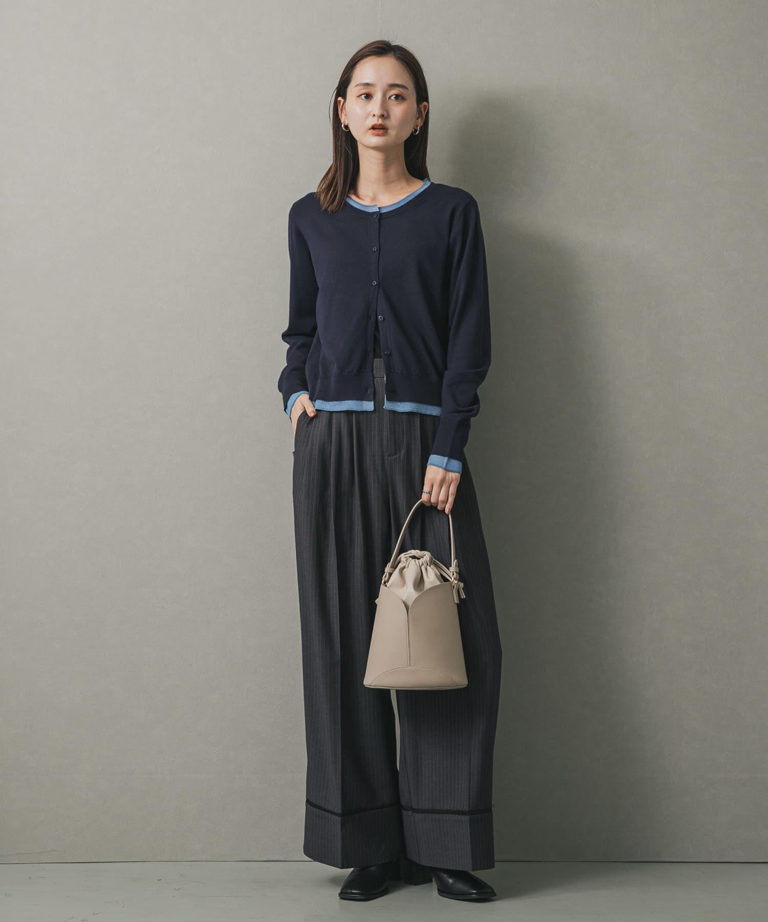 SENSE OF PLACE by URBAN RESEARCH「パネルキンチャクバッグ」|ハンドバッグ|