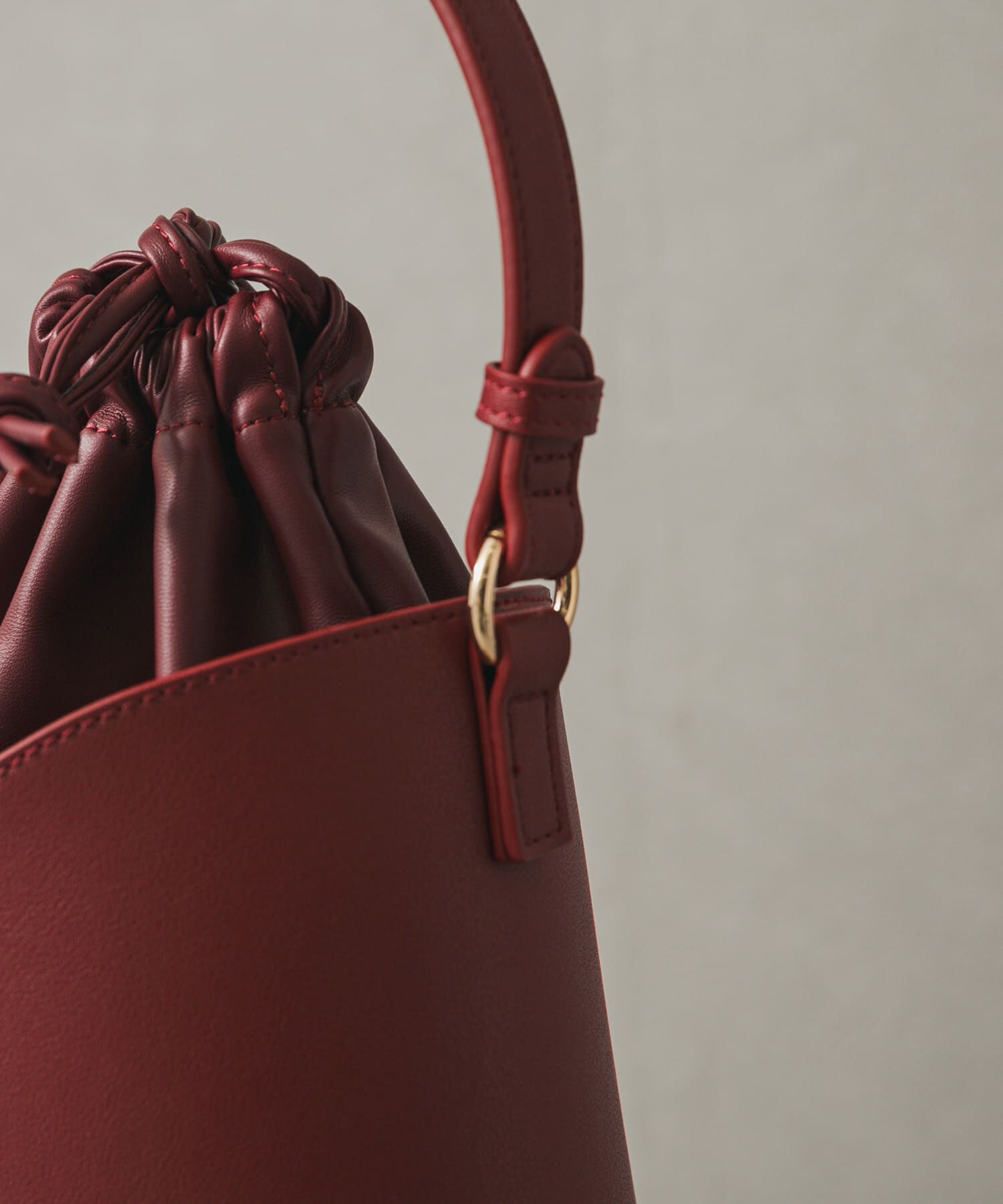 SENSE OF PLACE by URBAN RESEARCH「パネルキンチャクバッグ」|ハンドバッグ|