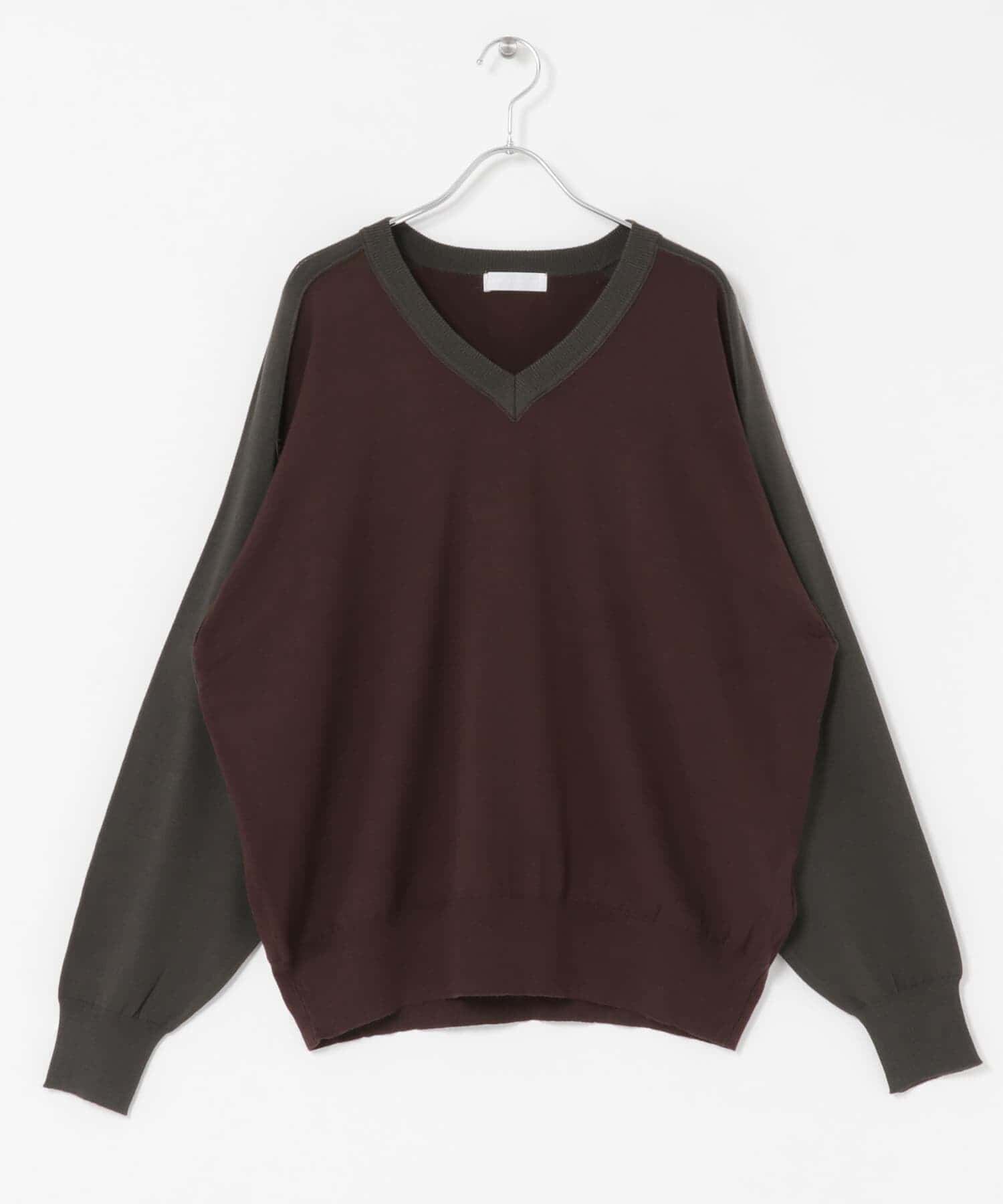 SENSE OF PLACE by URBAN RESEARCH「ハイショクVネックニット」|ニット・セーター|