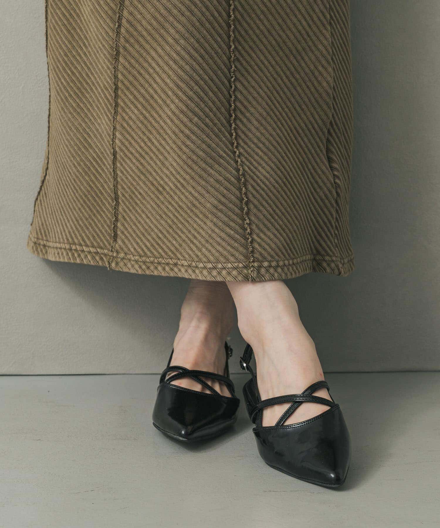 SENSE OF PLACE by URBAN RESEARCH「ポインテッドクロスベルトミュール」|その他|