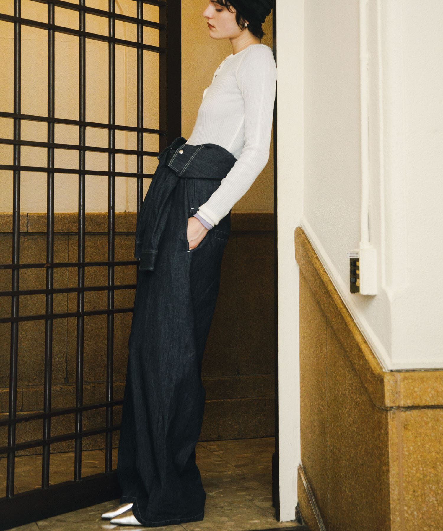 SENSE OF PLACE by URBAN RESEARCH「ポインテッドクロスベルトミュール」|その他|