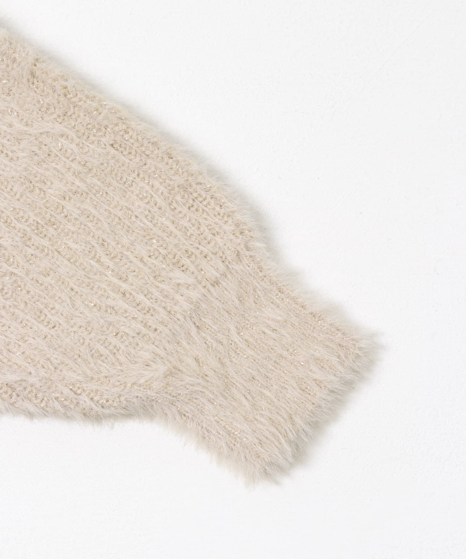 SENSE OF PLACE by URBAN RESEARCH「『一部WEB限定カラー』ラメシャギークロップドカーディガン」|カーディガン|