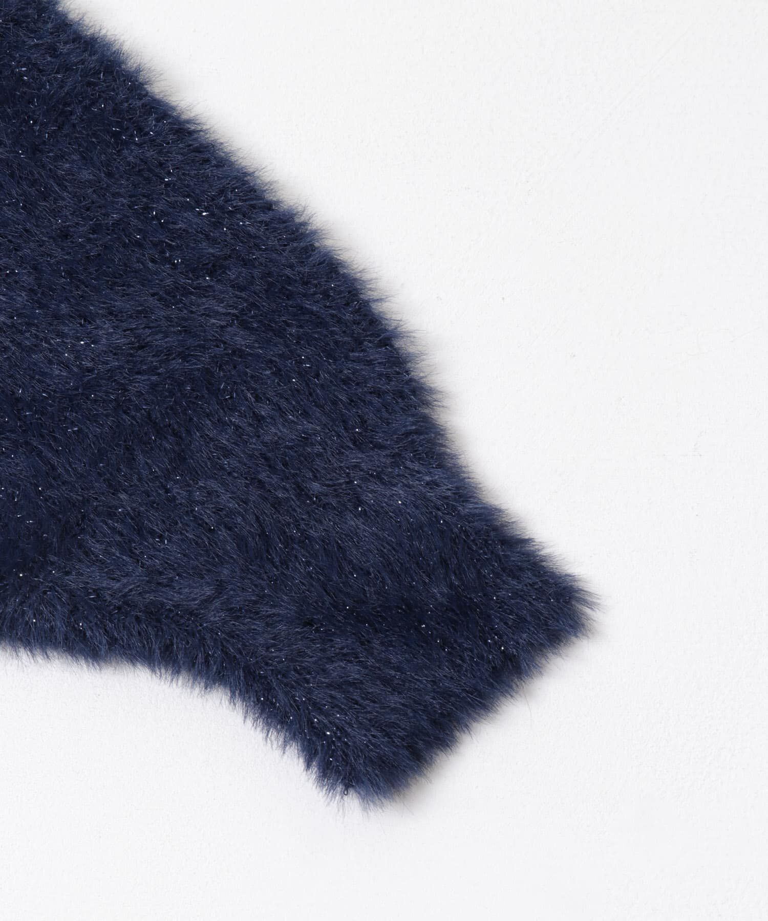 SENSE OF PLACE by URBAN RESEARCH「『一部WEB限定カラー』ラメシャギークロップドカーディガン」|カーディガン|