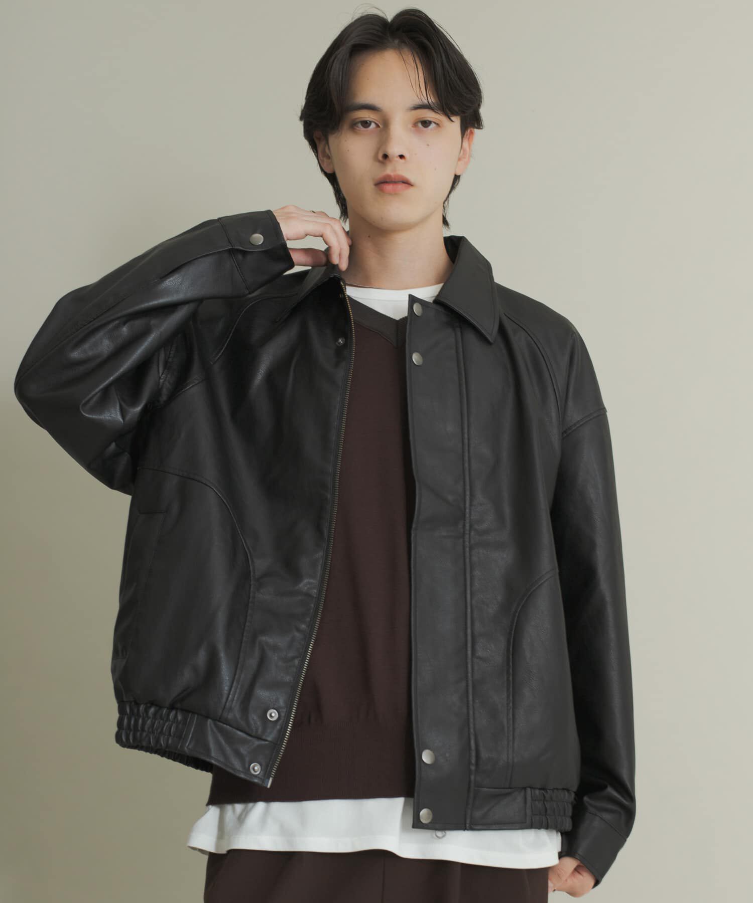 SENSE OF PLACE by URBAN RESEARCH「FLブルゾン」|ブルゾン・スタジャン|