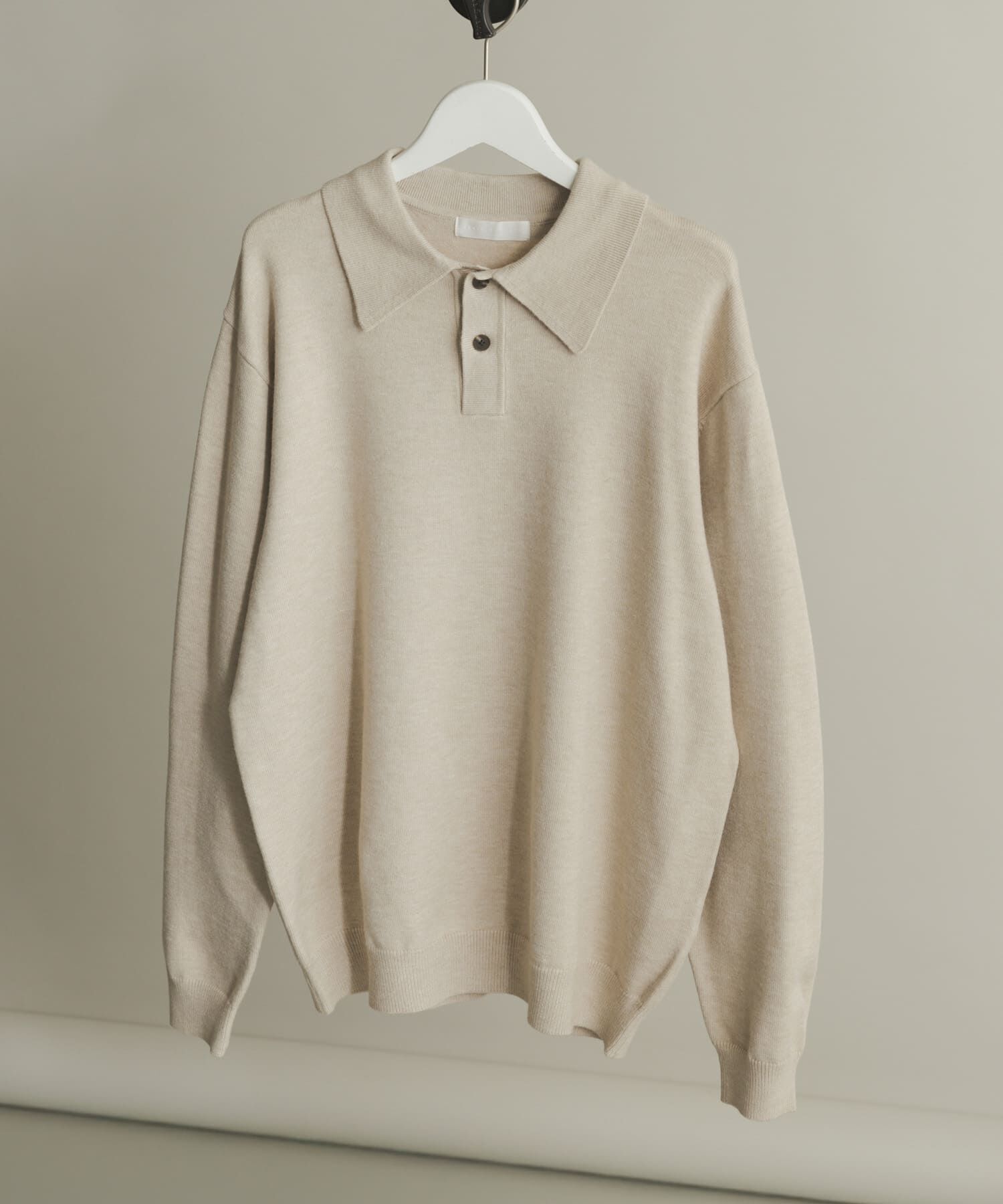 SENSE OF PLACE by URBAN RESEARCH「『一部WEB限定カラー』『洗濯可/毛玉防止』ストレッチニットポロシャツ」|ニット・セーター|