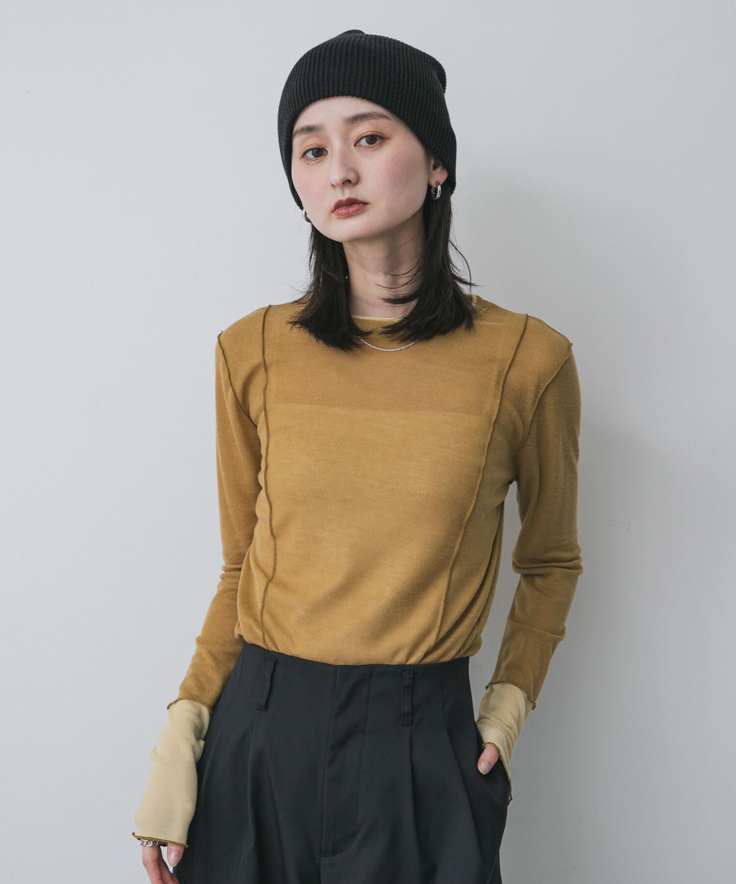 SENSE OF PLACE by URBAN RESEARCH「レイヤードメローTシャツ」|Tシャツ・カットソー|