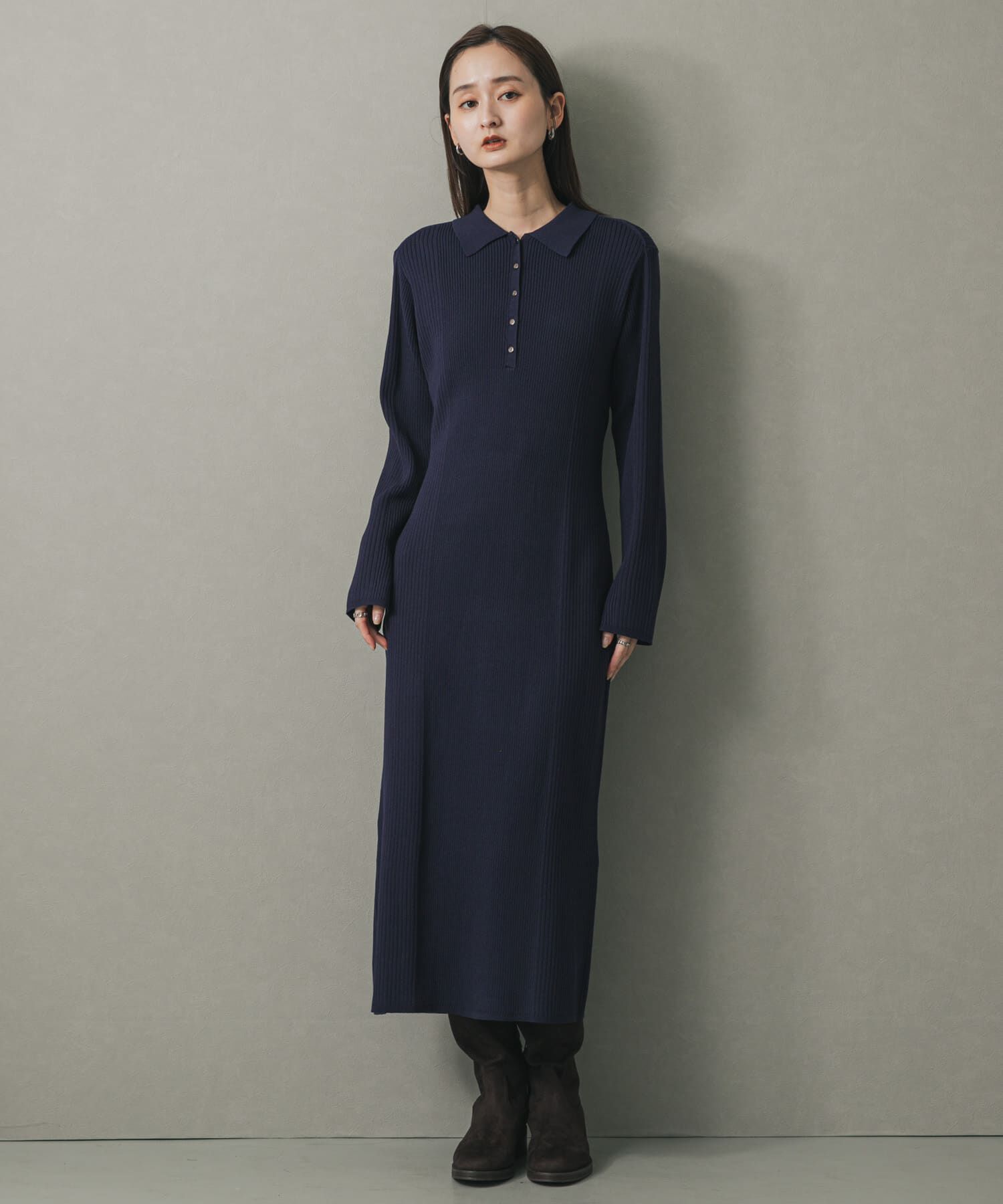 SENSE OF PLACE by URBAN RESEARCH「エリツキリブニットワンピース」|ワンピース|