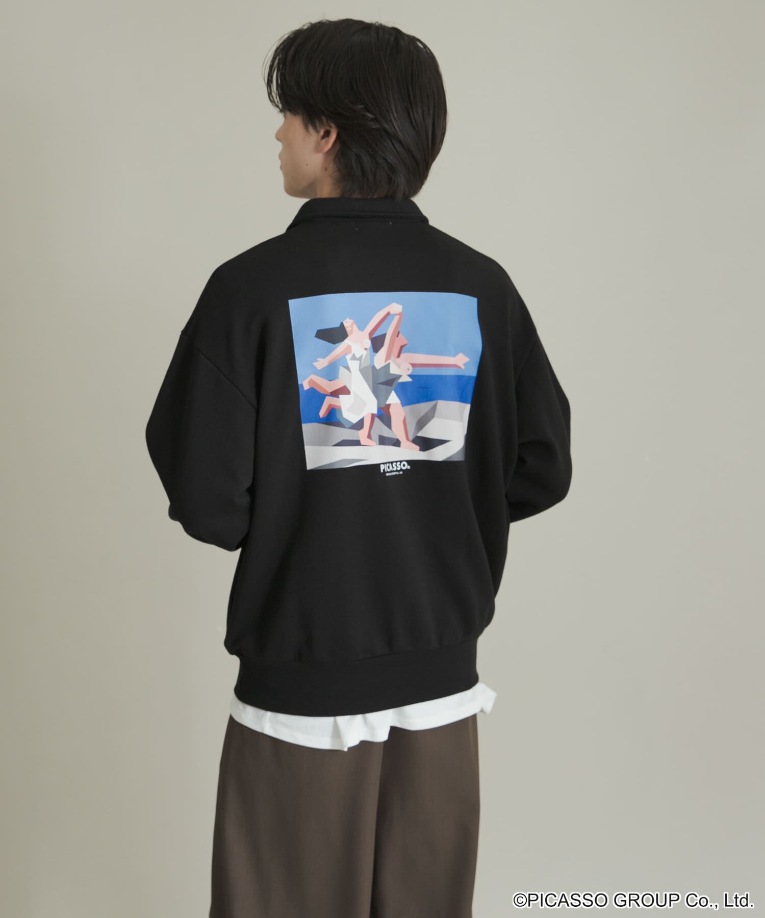 SENSE OF PLACE by URBAN RESEARCH「PICASSO ハーフジップスウェット」|スウェット・ジャージ|