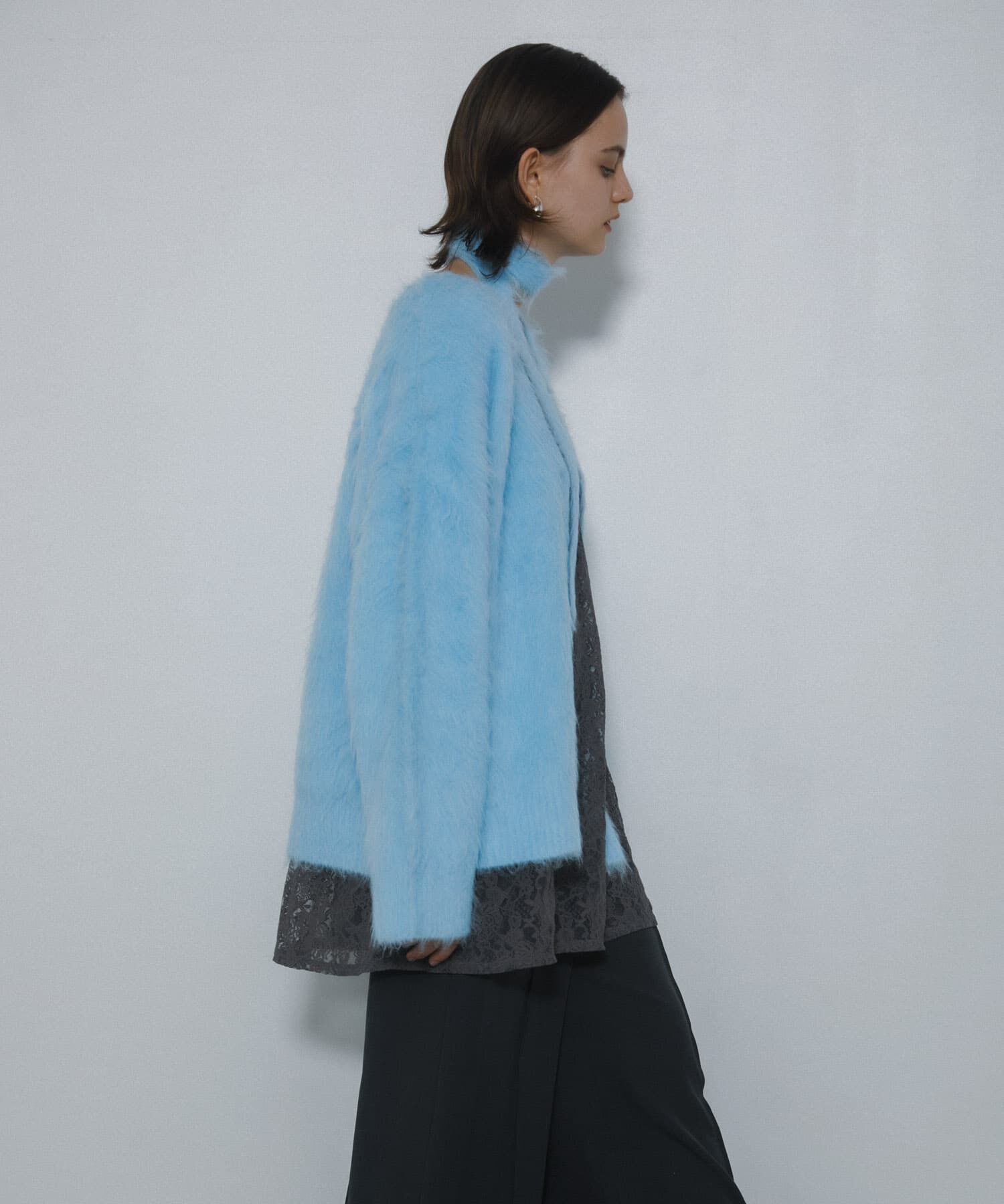 SENSE OF PLACE by URBAN RESEARCH「タイツキシャギーカーディガン」|カーディガン|