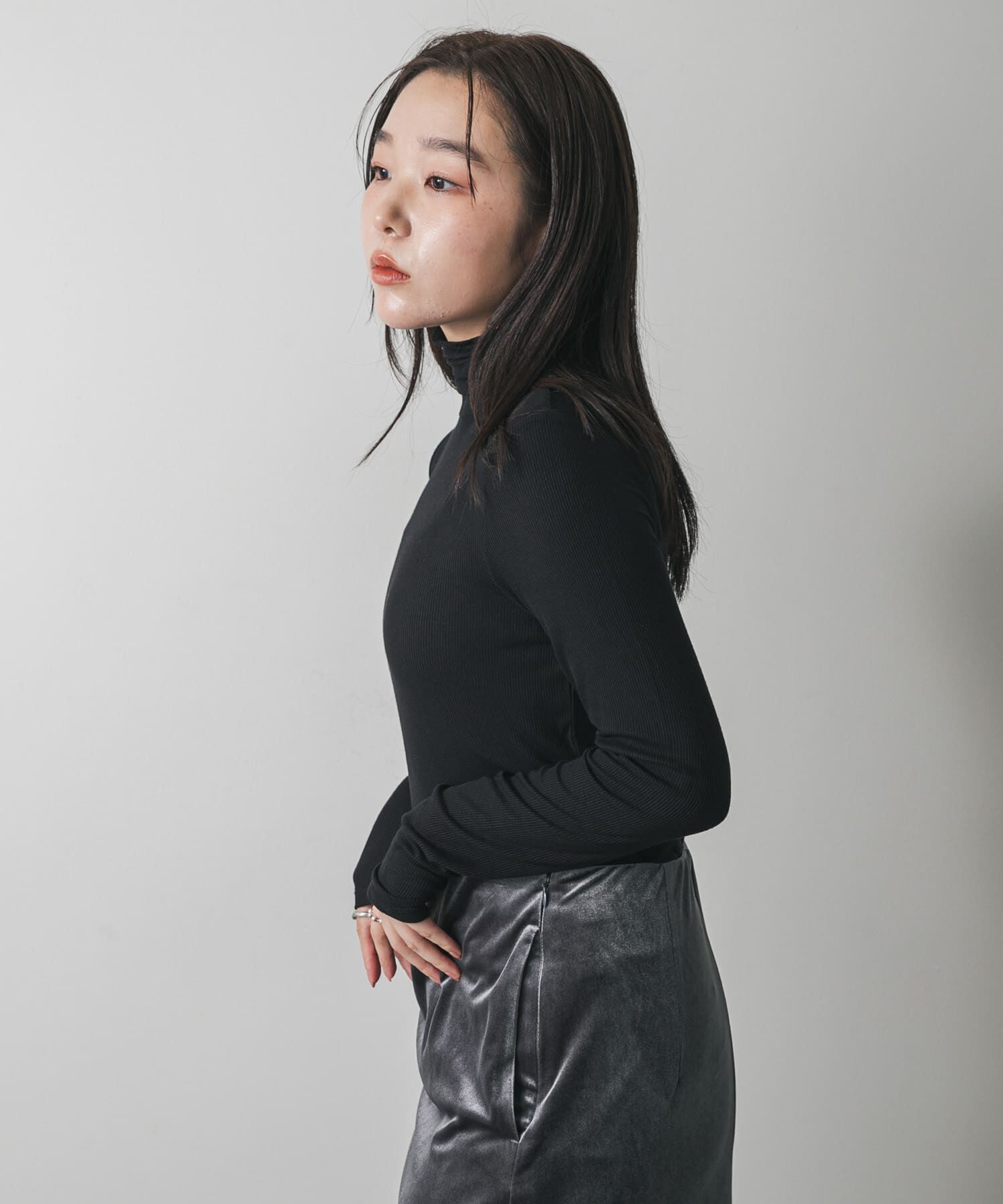 SENSE OF PLACE by URBAN RESEARCH「『毛玉防止』メローハイネックトップ」|Tシャツ・カットソー|