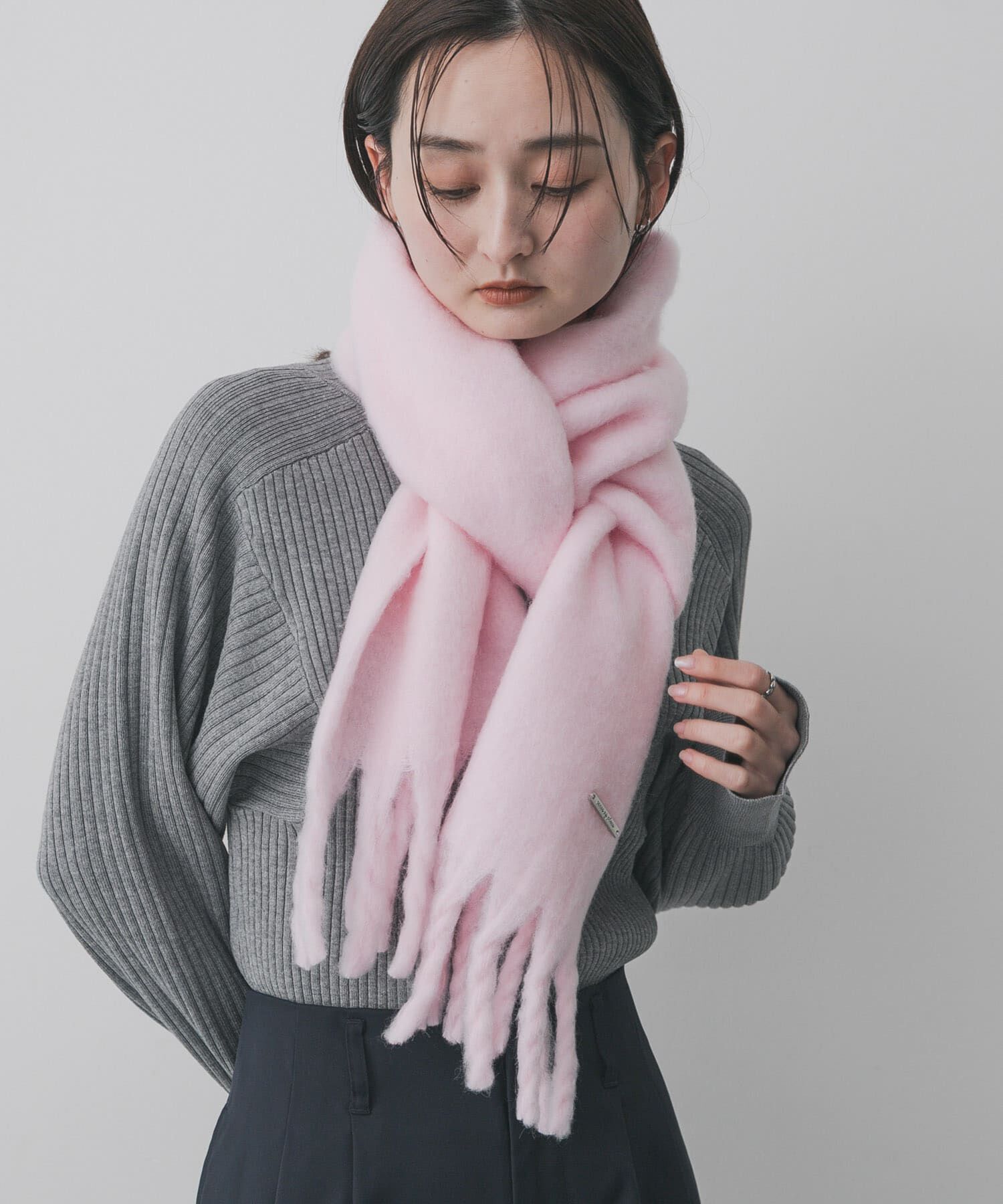 SENSE OF PLACE by URBAN RESEARCH「モヘアライクストール」|マフラー|