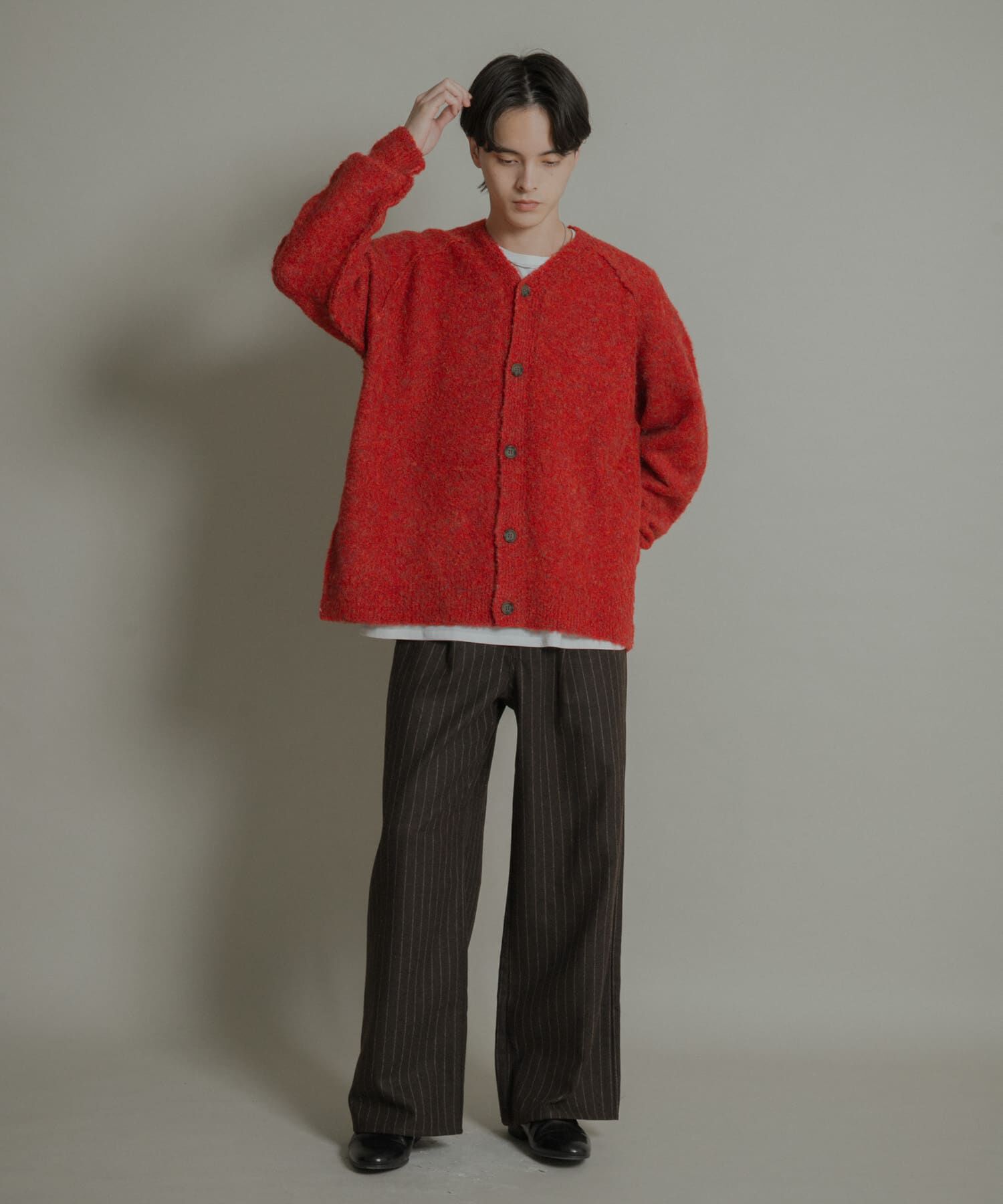 SENSE OF PLACE by URBAN RESEARCH「ブークレVネックカーディガン」|カーディガン|