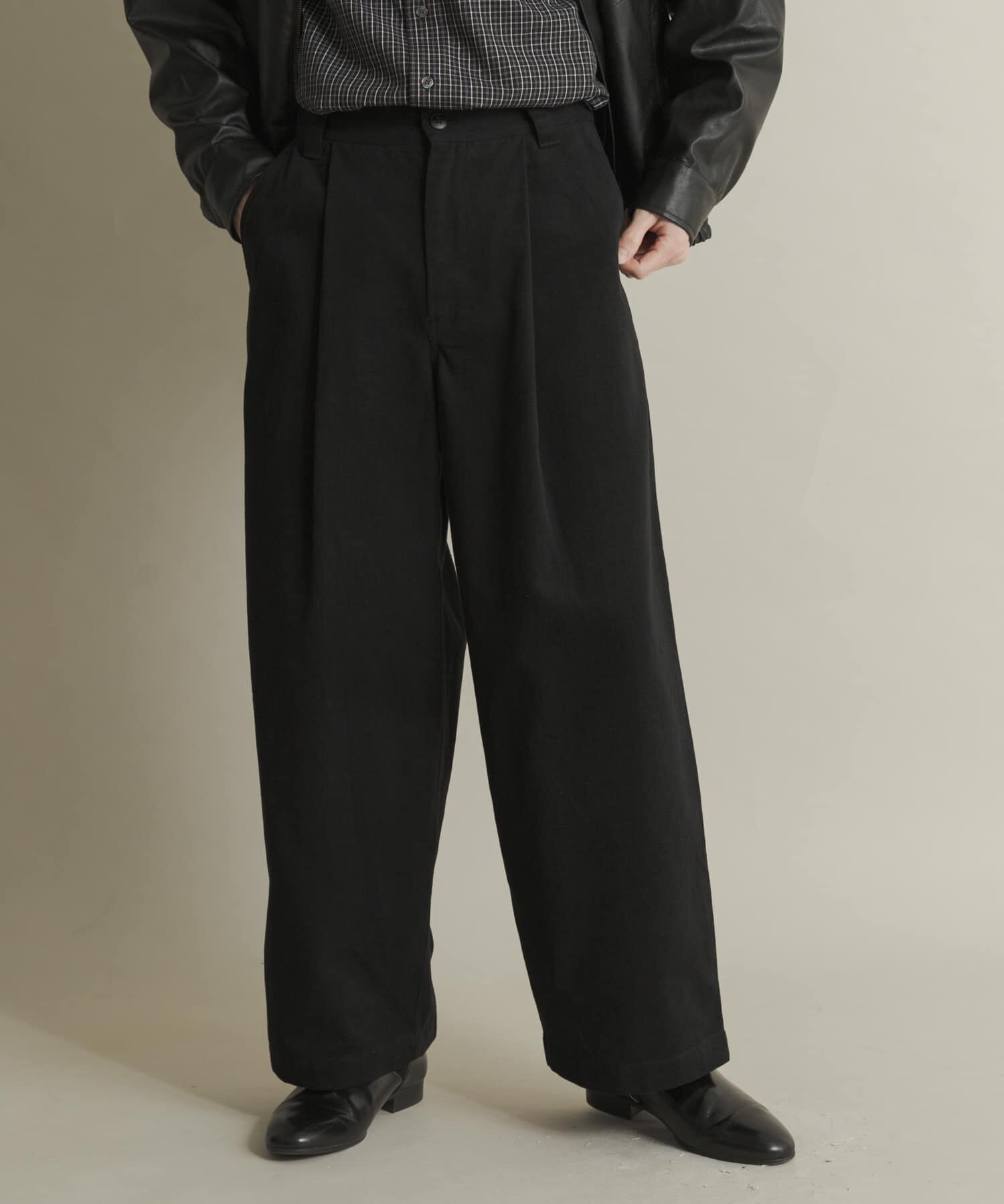 SENSE OF PLACE by URBAN RESEARCH「ボリュームタックワイドパンツ」|その他|