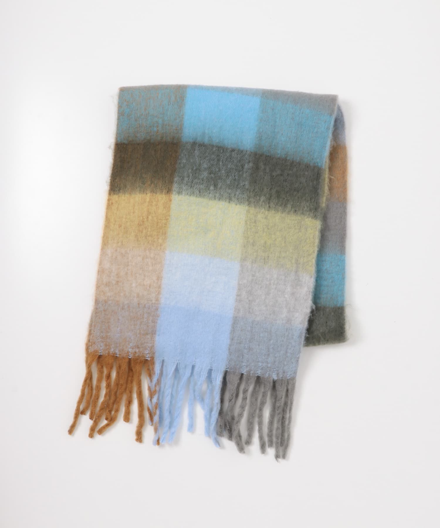 SENSE OF PLACE by URBAN RESEARCH「ボリュームチェックストール」|マフラー|