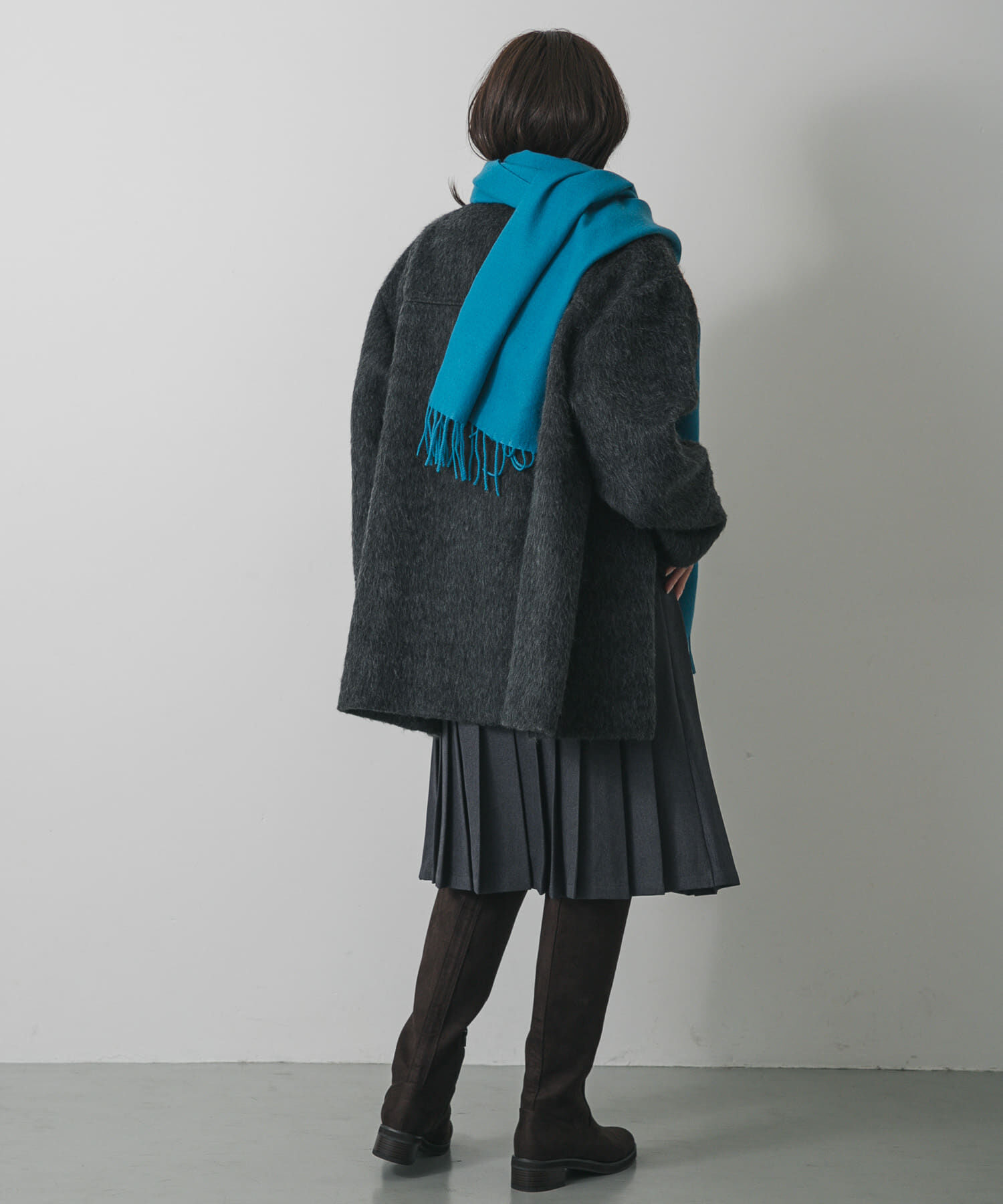 SENSE OF PLACE by URBAN RESEARCH「フリンジストール」|マフラー|