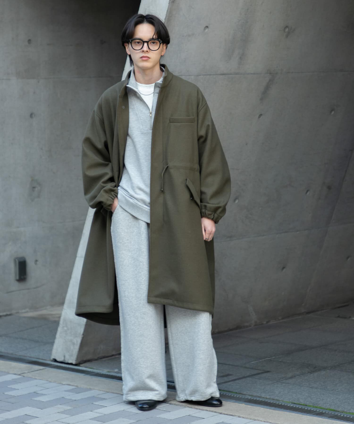 SENSE OF PLACE by URBAN RESEARCH「『UR TECH』 カットメルトンモッズコート」|ミリタリー・モッズコート|