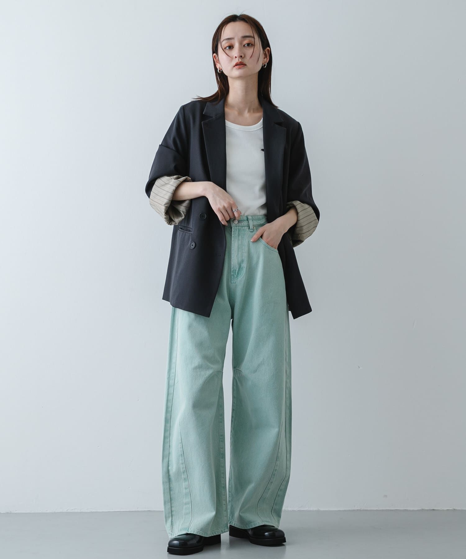 SENSE OF PLACE by URBAN RESEARCH「カーブデニム」|デニム|