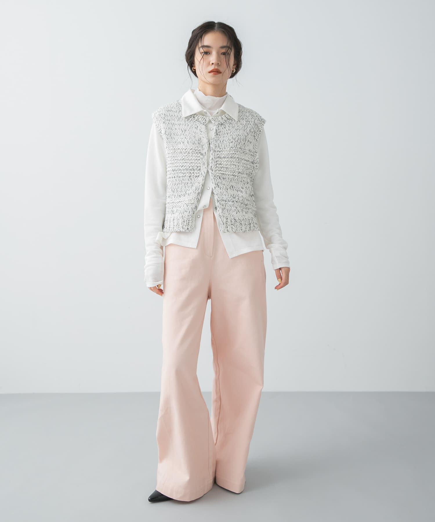 SENSE OF PLACE by URBAN RESEARCH「フロントドットカットシャツ」|シャツ・ブラウス|