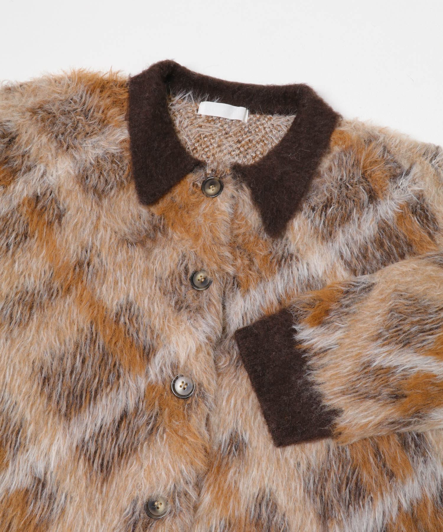 SENSE OF PLACE by URBAN RESEARCH「『洗濯可』エリツキチェックカーディガン」|カーディガン|