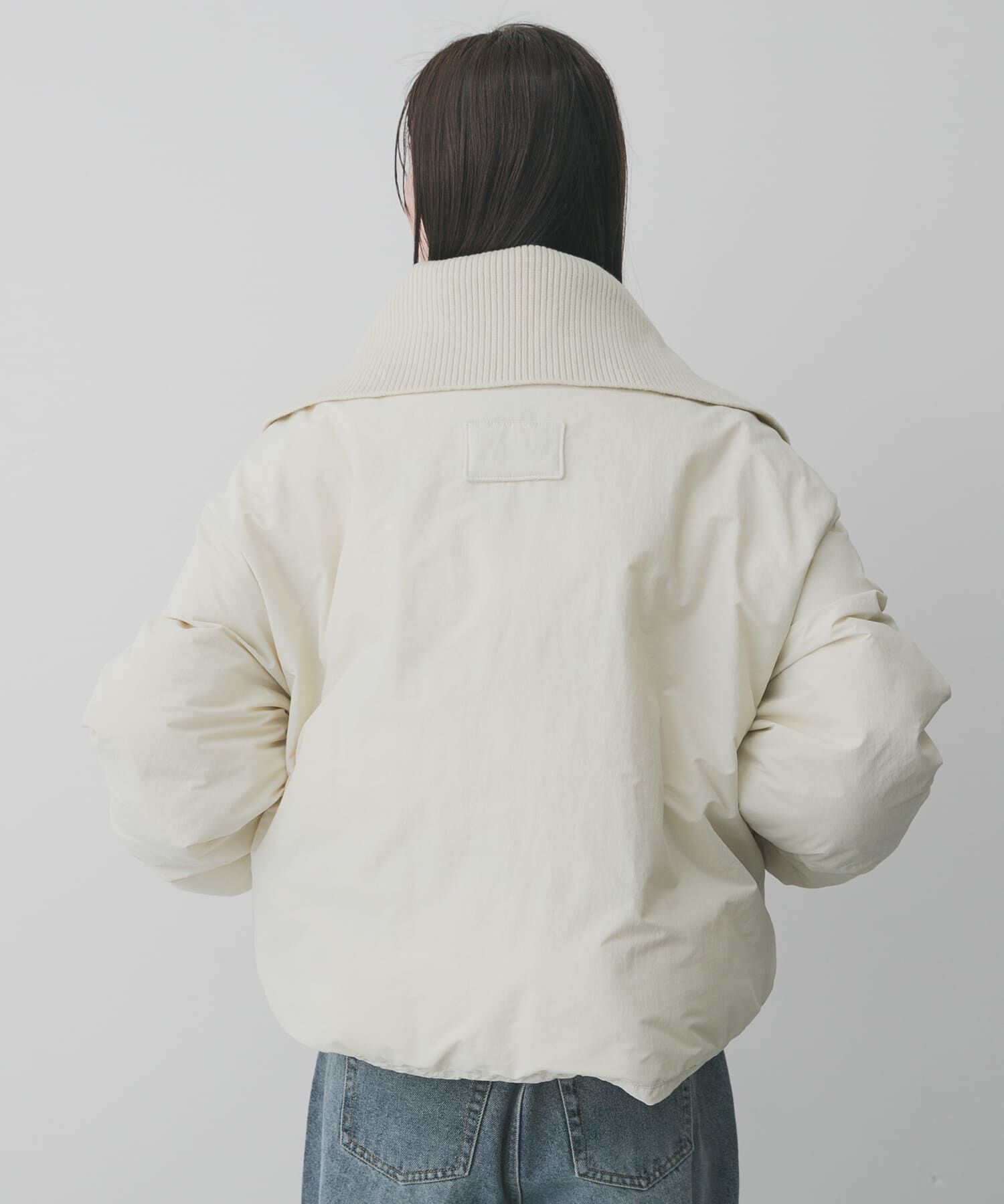 SENSE OF PLACE by URBAN RESEARCH「ビッグカラーショートパフジャケット」|ダウン|