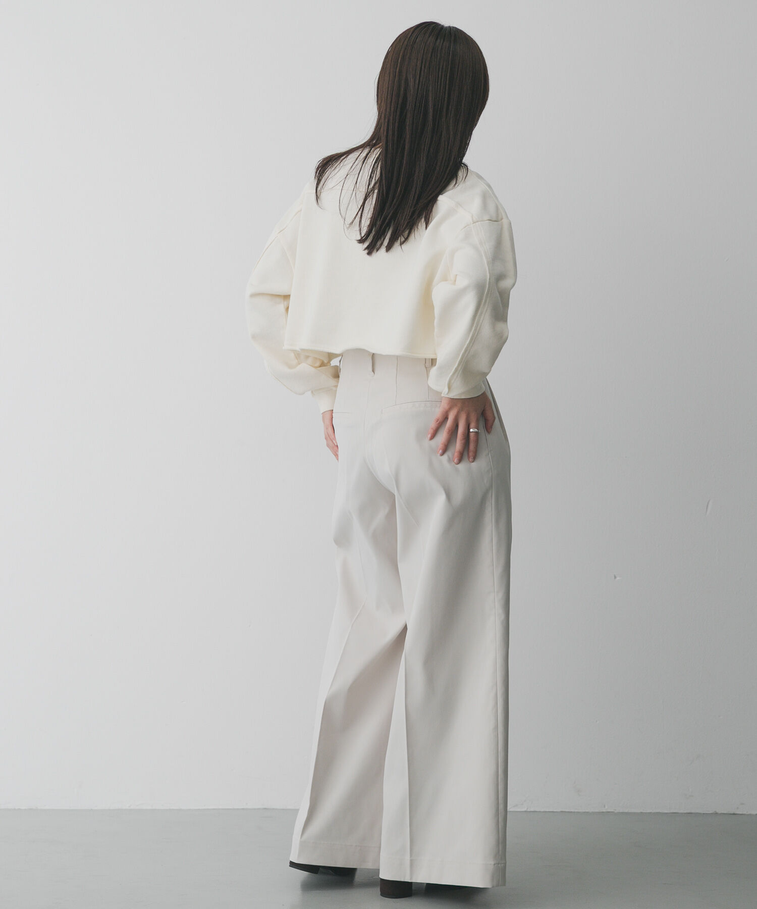 SENSE OF PLACE by URBAN RESEARCH「スタッズピグメントカットトップ」|スウェット・ジャージ|