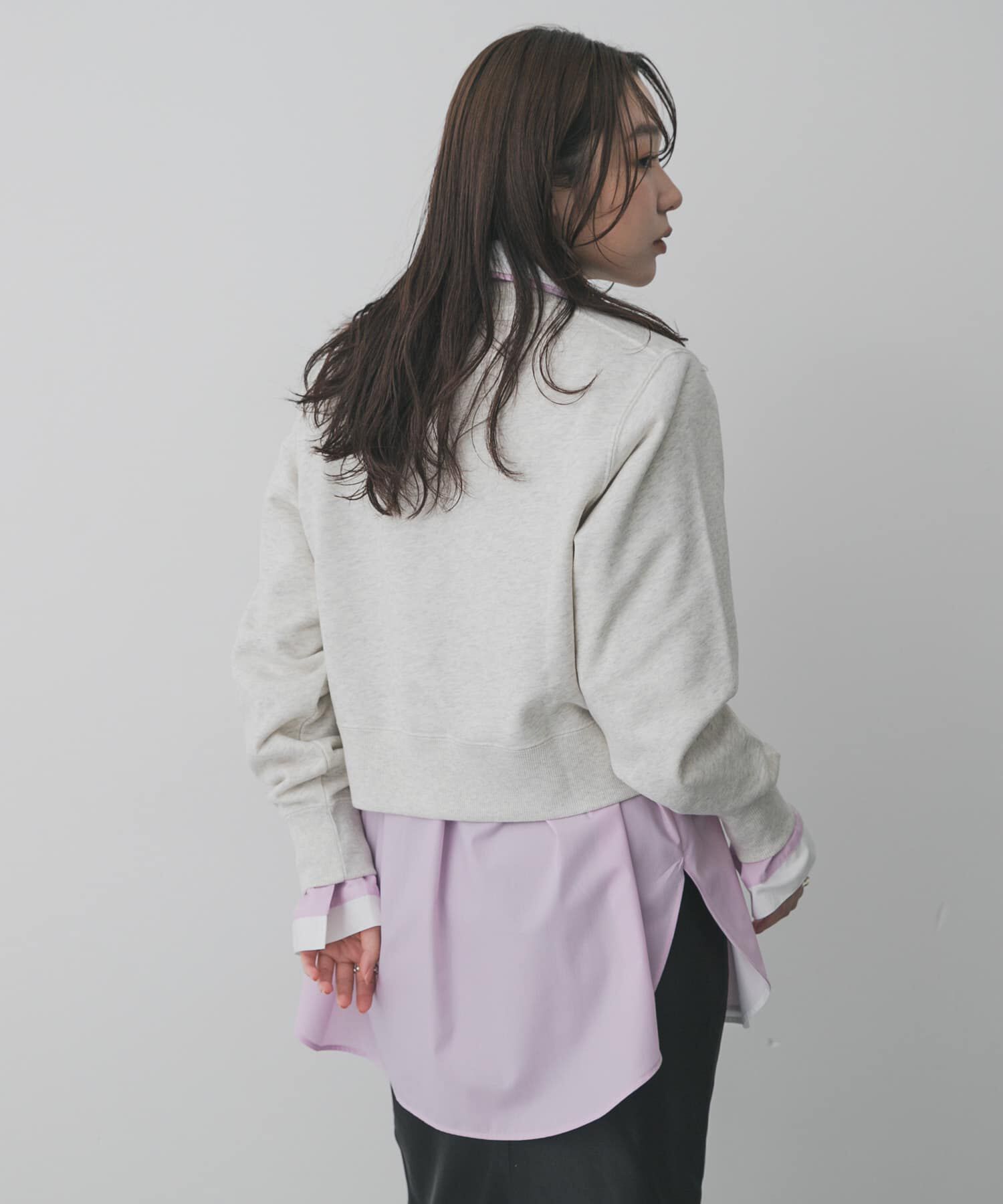 SENSE OF PLACE by URBAN RESEARCH「『WEB限定』フェイクレイヤードルーズシャツ」|シャツ・ブラウス|