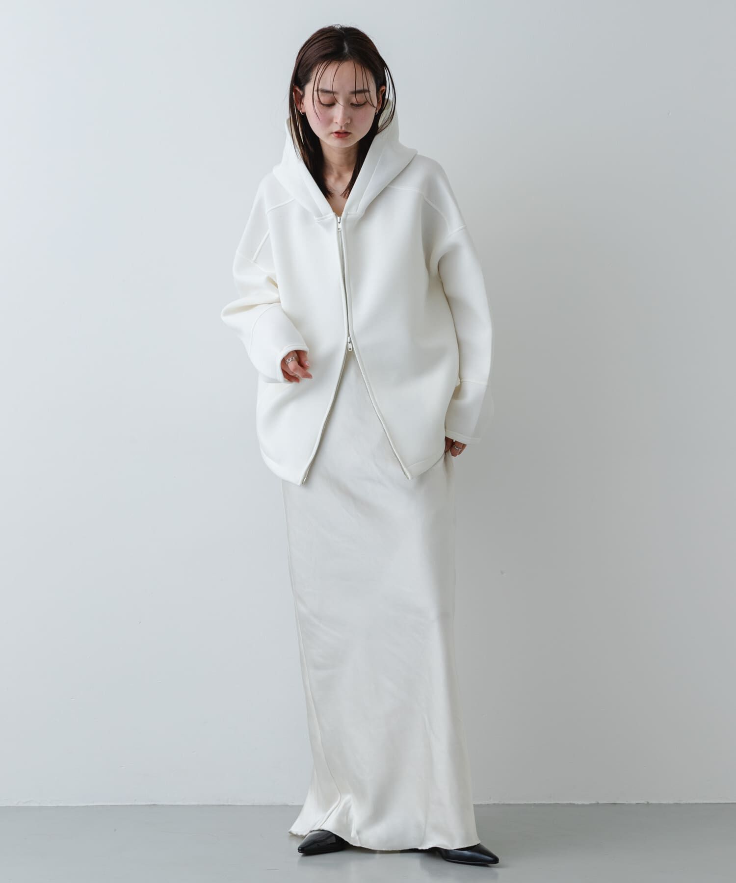 SENSE OF PLACE by URBAN RESEARCH「コクーンスリーブZIPパーカー」|パーカー|