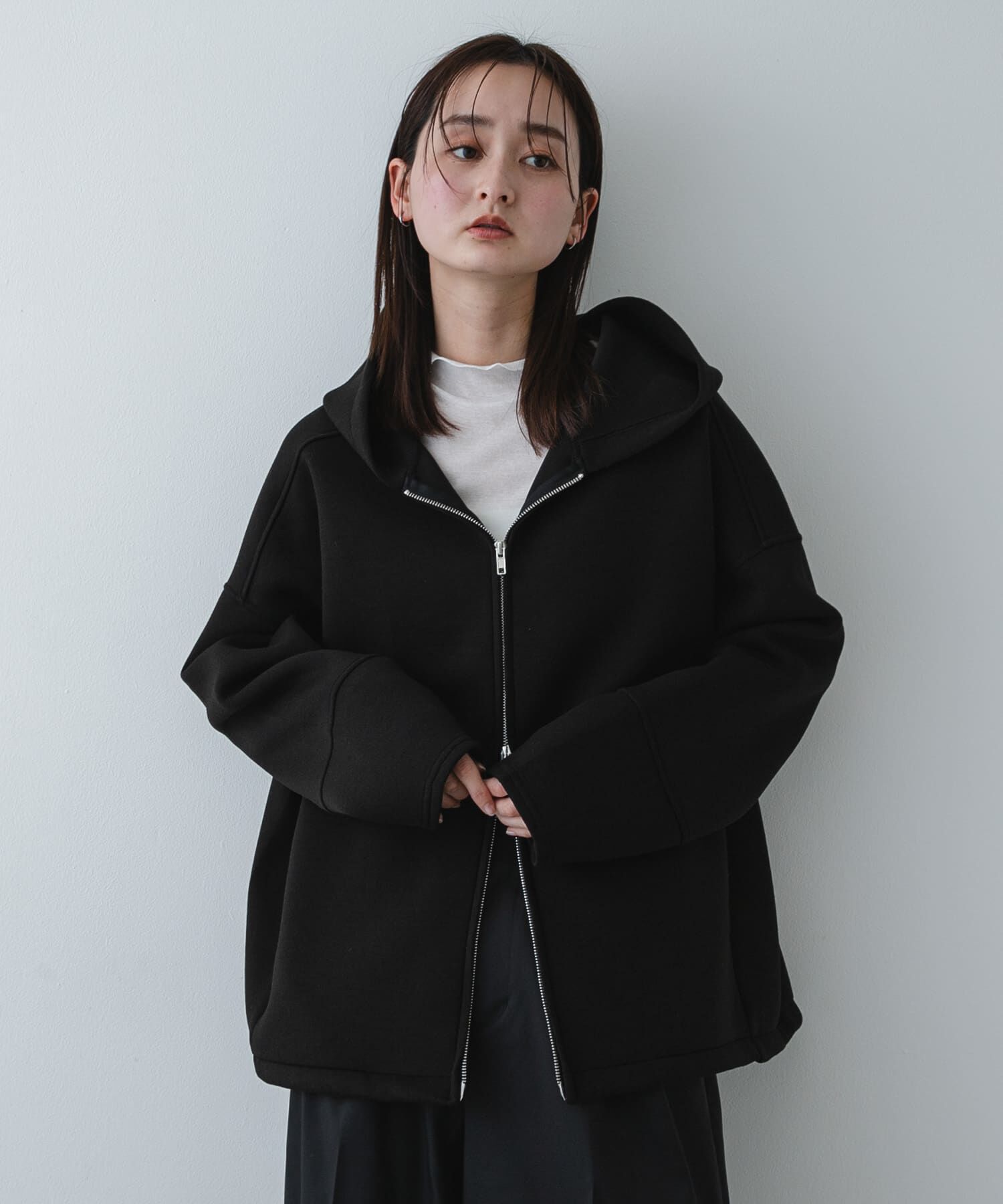 SENSE OF PLACE by URBAN RESEARCH「コクーンスリーブZIPパーカー」|パーカー|