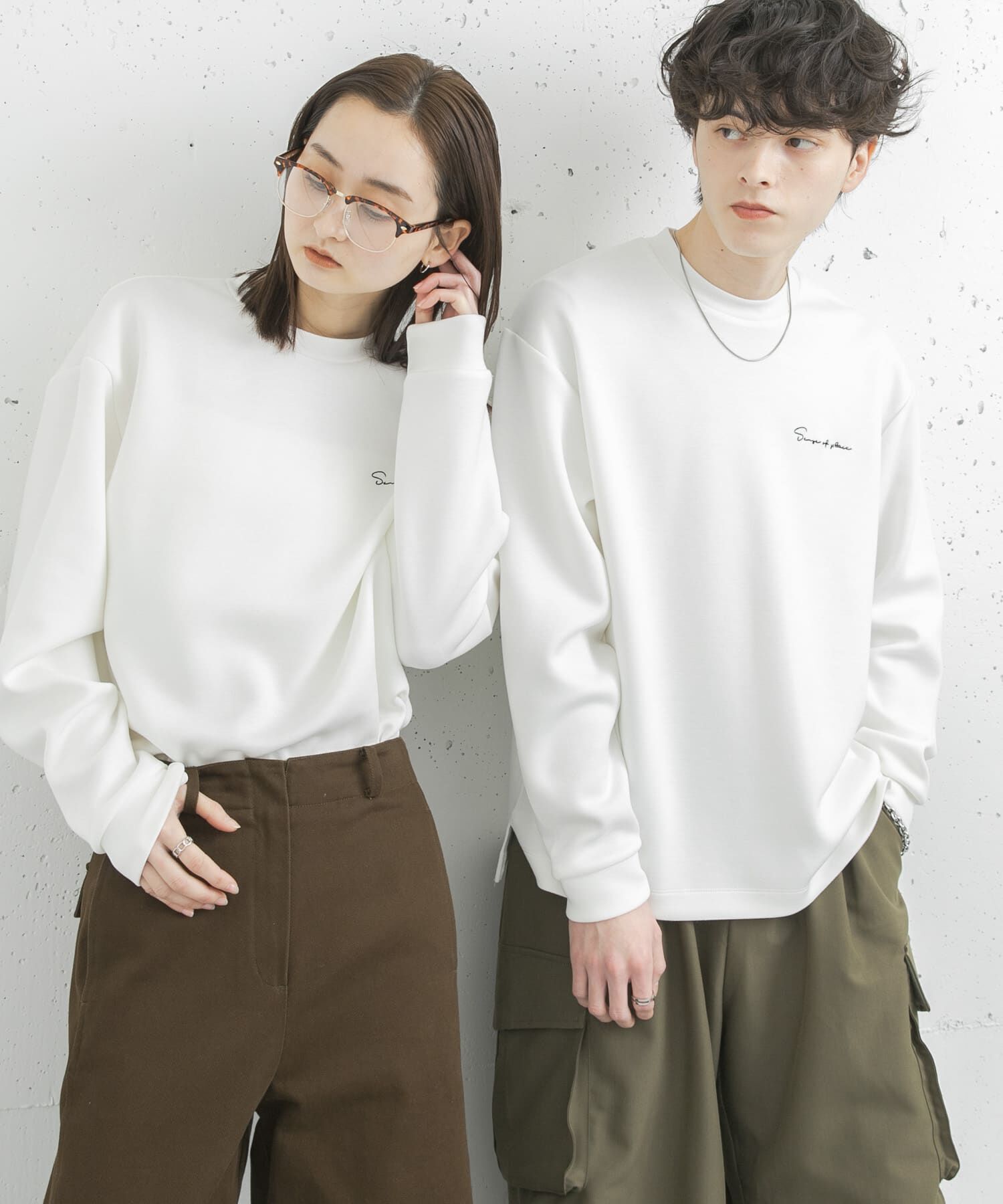 SENSE OF PLACE by URBAN RESEARCH「『一部WEB限定ｶﾗｰ』『ﾕﾆｾｯｸｽ』ｼｼｭｳﾀﾞﾝﾎﾞｰﾙﾎﾟﾝﾁ 」|Tシャツ・カットソー|ホワイト