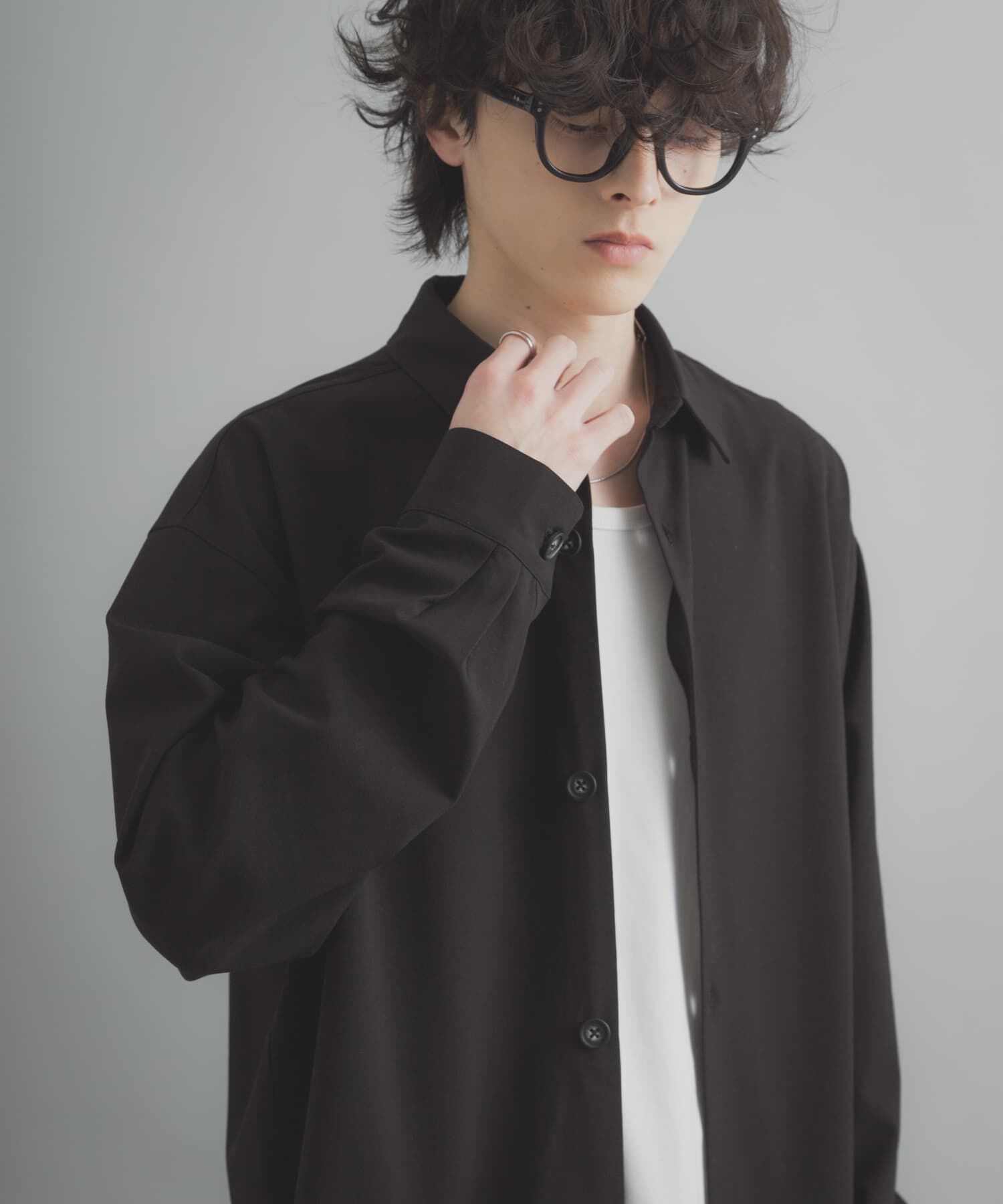 SENSE OF PLACE by URBAN RESEARCH「『ユニセックス』『イージーケア』カラールーズシャツ」|シャツ・ブラウス|