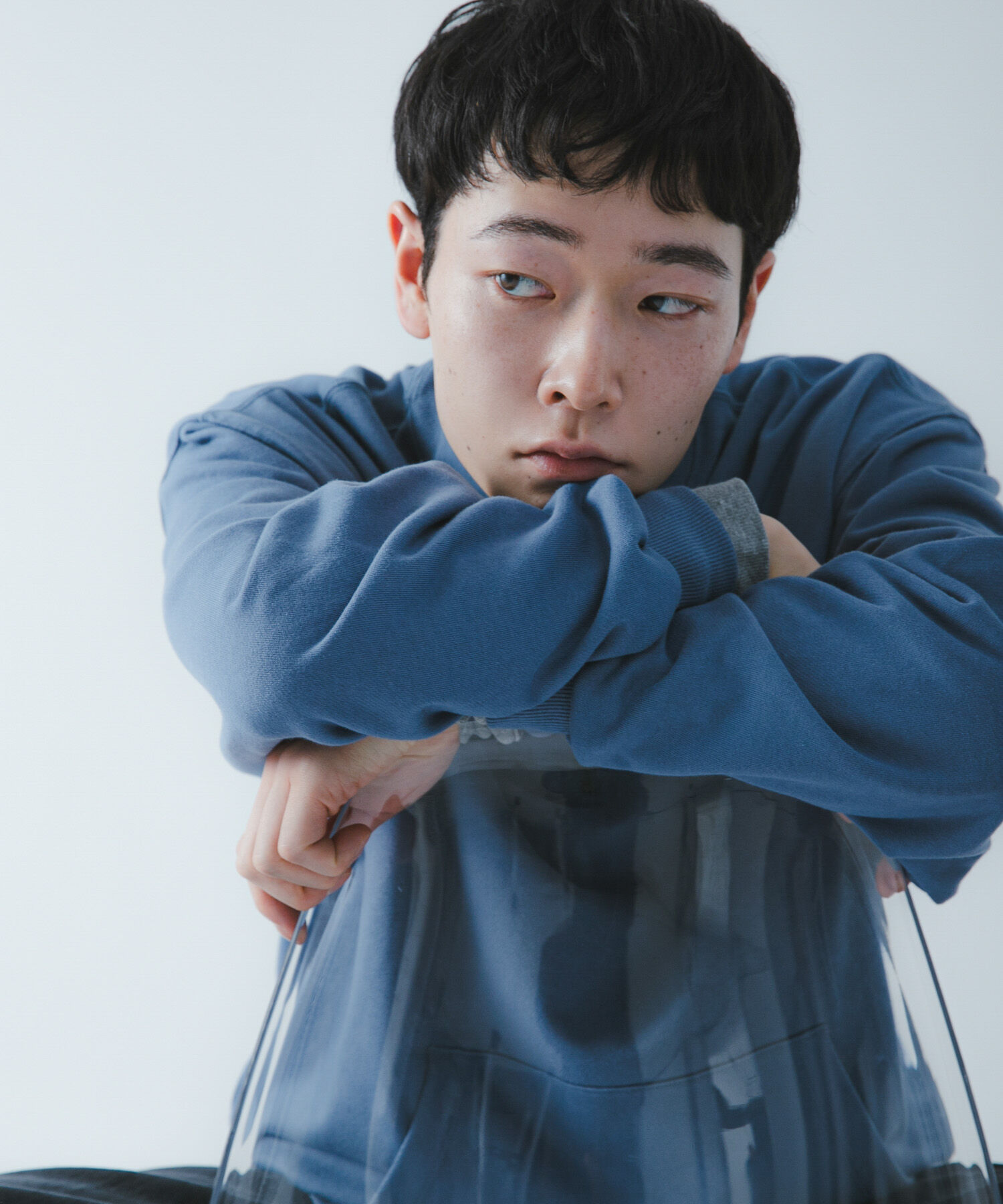 SENSE OF PLACE by URBAN RESEARCH「『洗濯可/撥水/防花粉』SKINProofハーフジップスウェット」|スウェット・ジャージ|