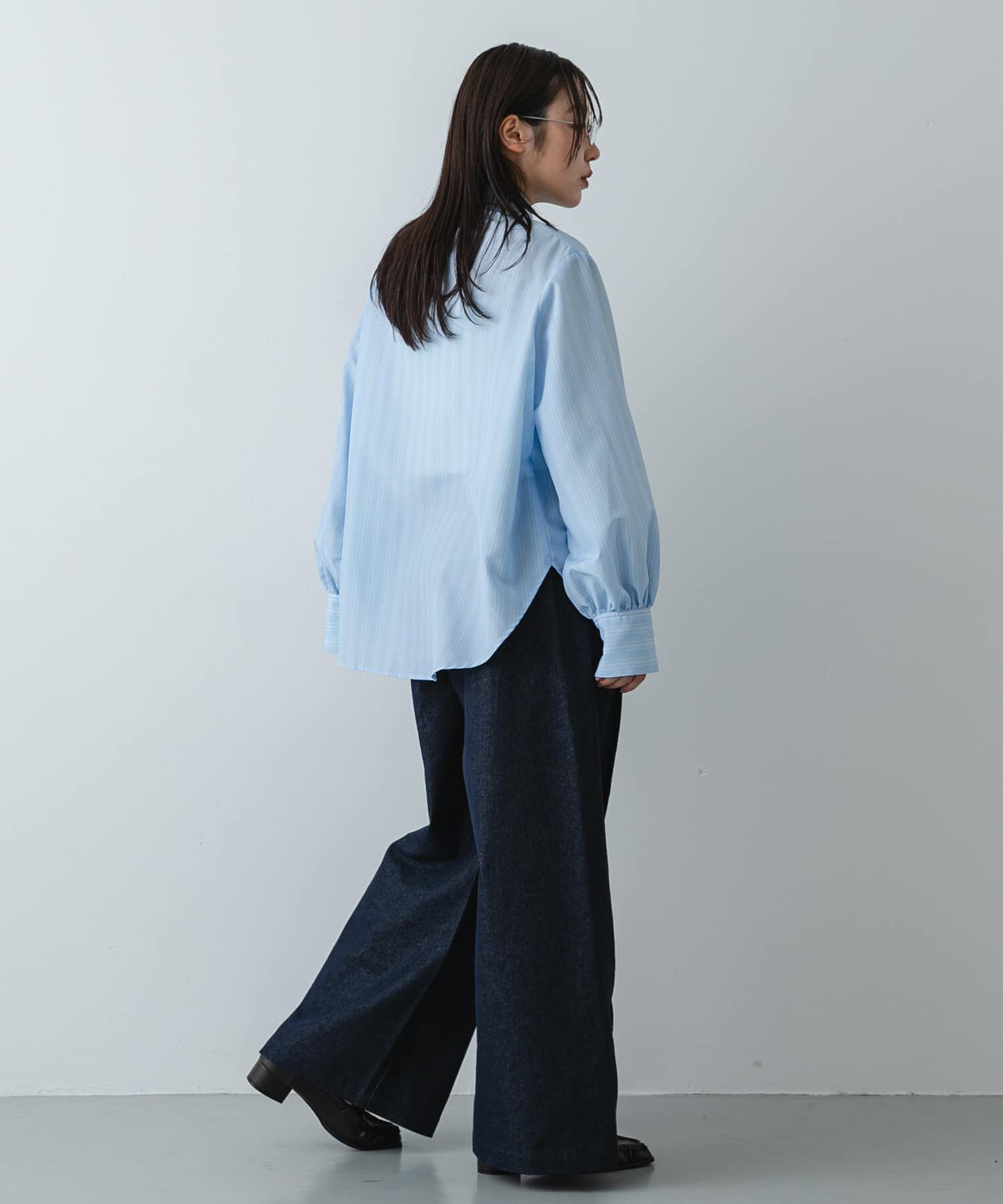 SENSE OF PLACE by URBAN RESEARCH「『イージーケア』ボウタイリボンブラウス」|シャツ・ブラウス|