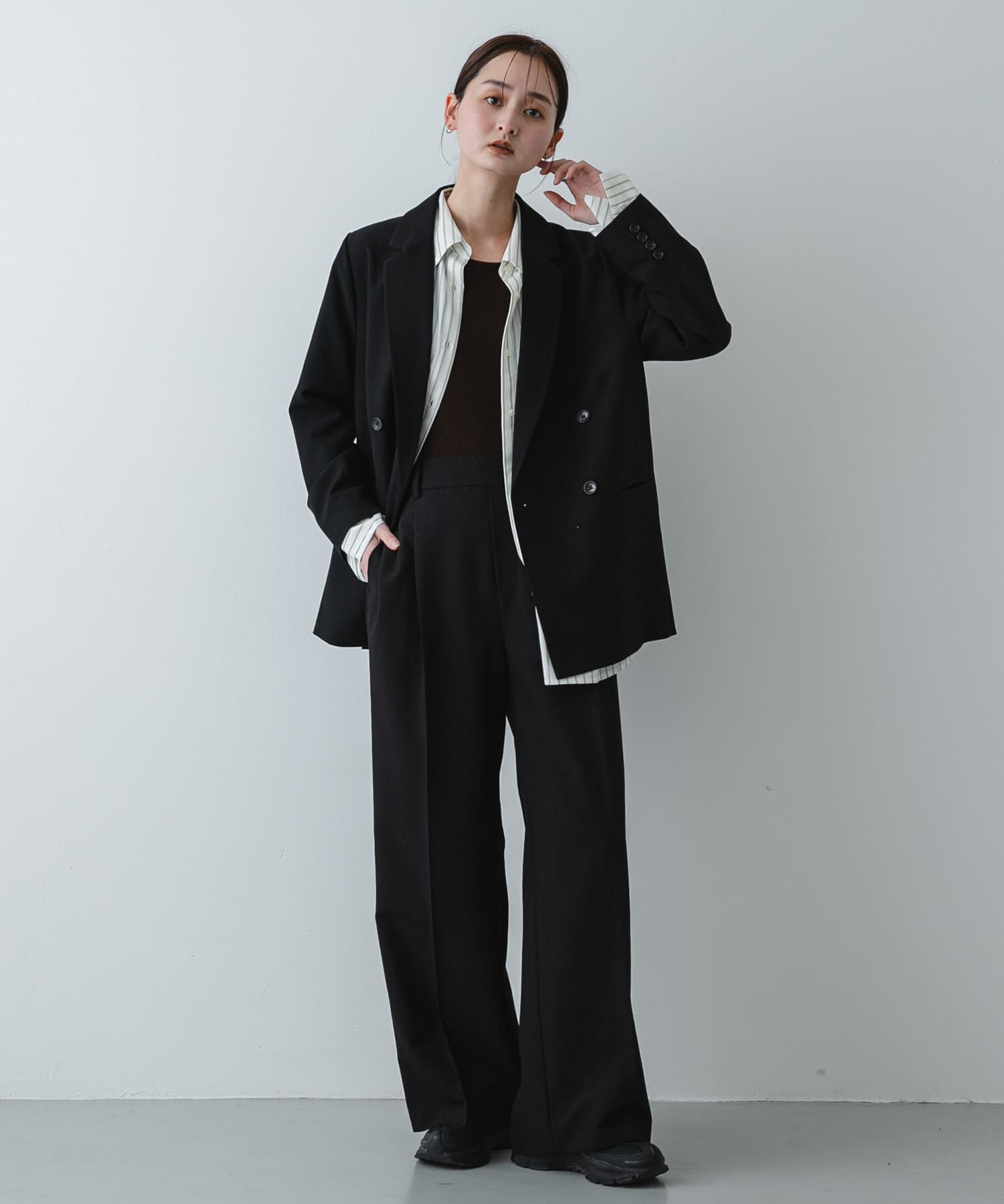 SENSE OF PLACE by URBAN RESEARCH「『イージーケア』ダブルテーラードジャケット」|その他|