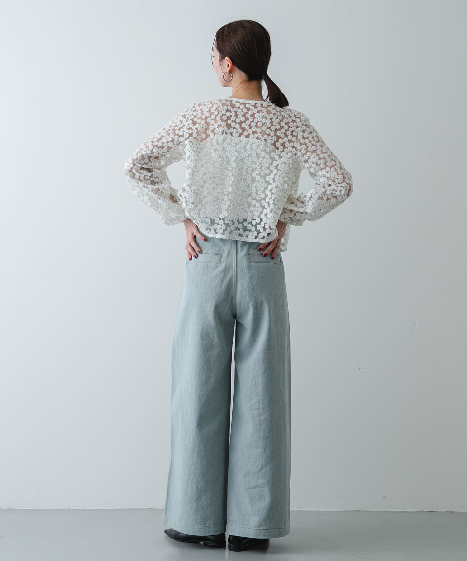 SENSE OF PLACE by URBAN RESEARCH「デニムライクスラックス」|デニム|