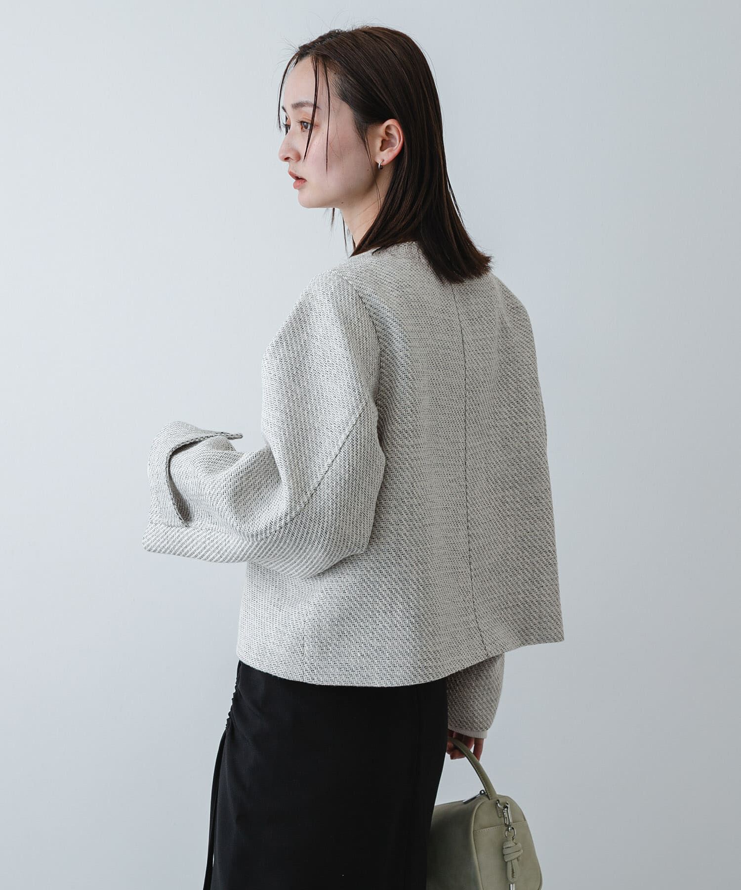 SENSE OF PLACE by URBAN RESEARCH「ツイードノーカラージャケット」|ノーカラージャケット|