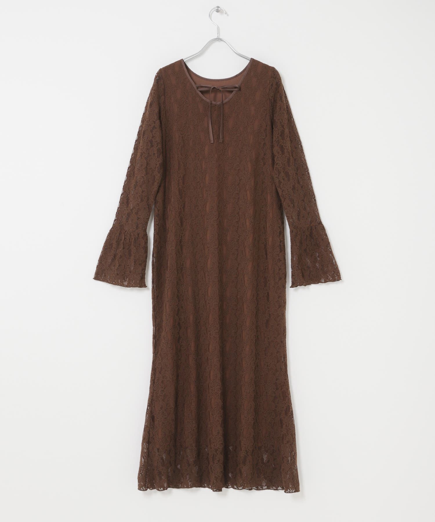 SENSE OF PLACE by URBAN RESEARCH「レースフレアーワンピース」|ワンピース|