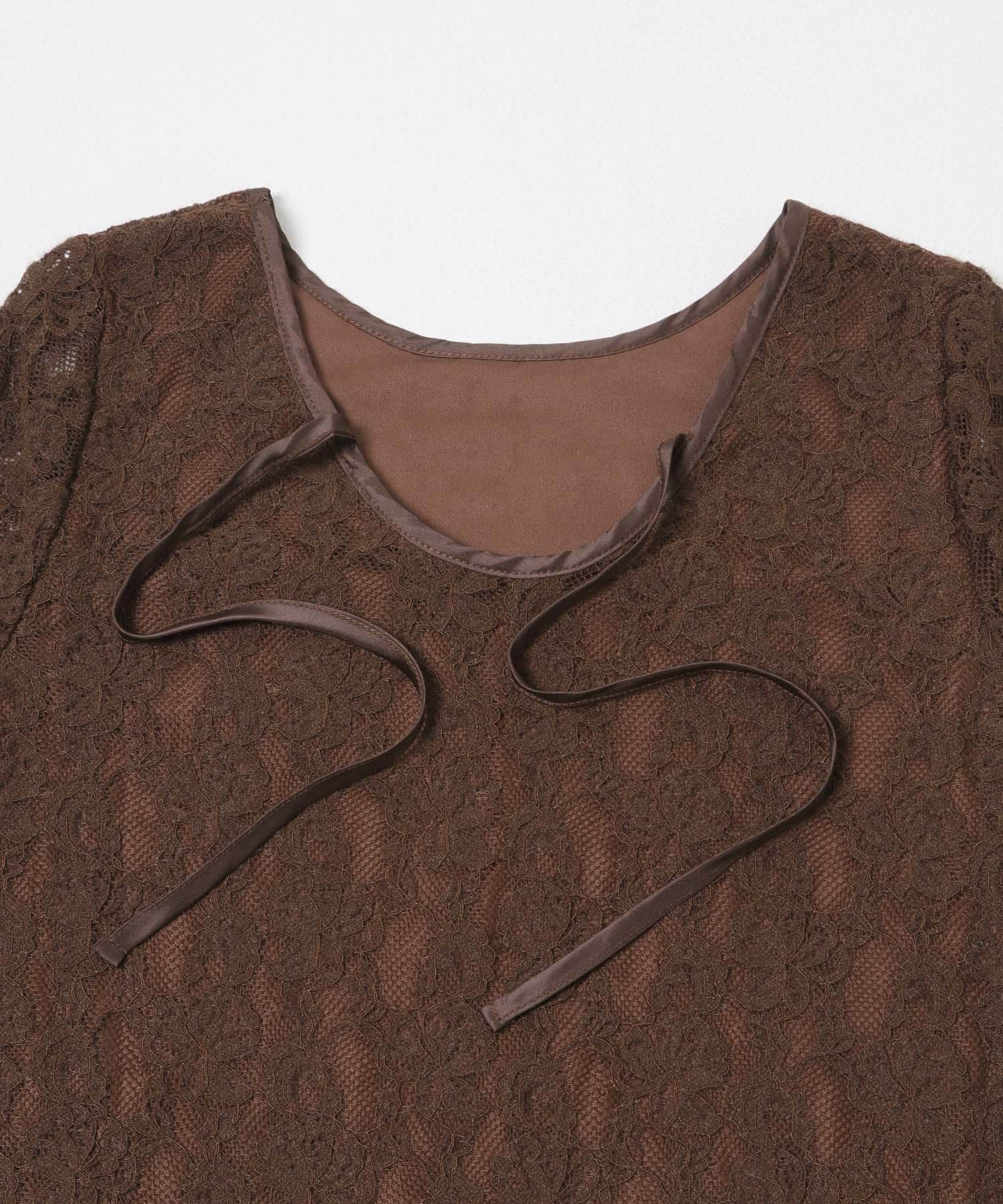 SENSE OF PLACE by URBAN RESEARCH「レースフレアーワンピース」|ワンピース|