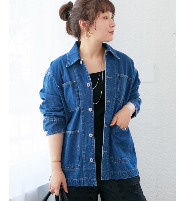  「デニムカバーオールジャケット」|その他|