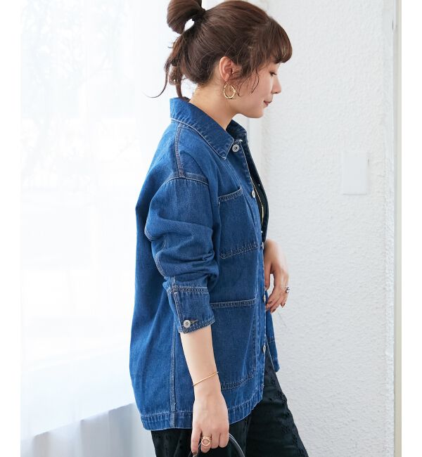  「デニムカバーオールジャケット」|その他|