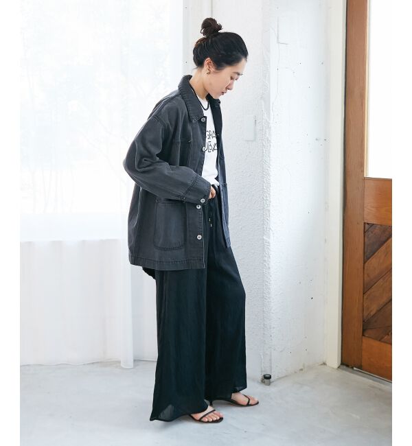  「デニムカバーオールジャケット」|その他|