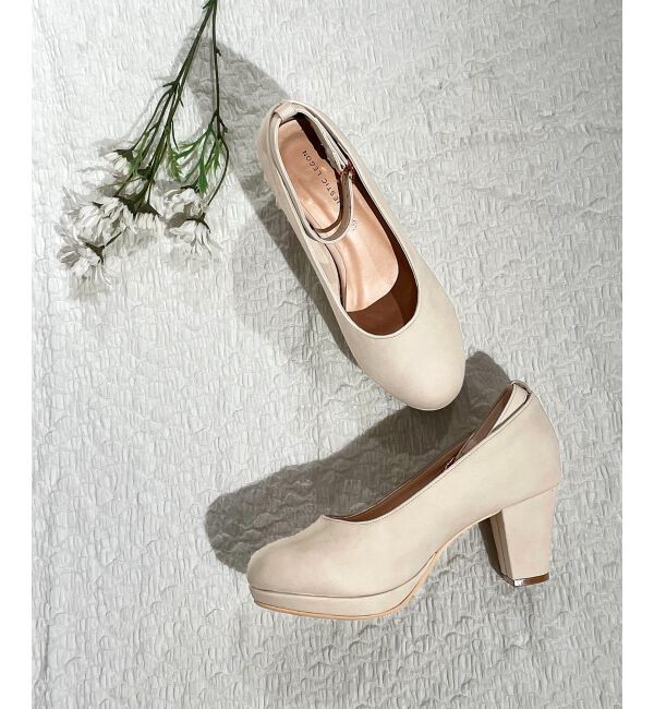 MAJESTICLEGON「クリーミーフカフカパンプス」|パンプス|アイボリー