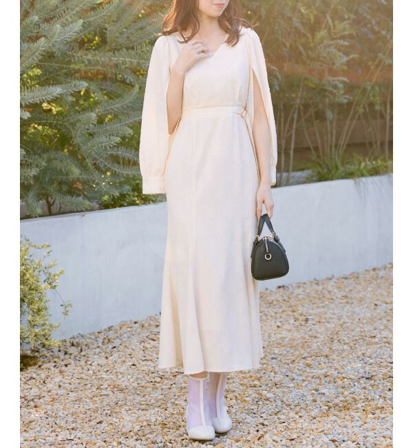 MAJESTICLEGON「スリットスリーブマーメイドワンピース」|ワンピース|